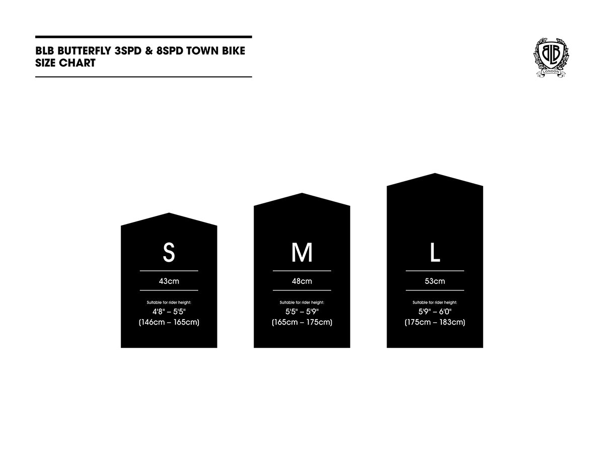 BLB Butterfly 3s damesfiets