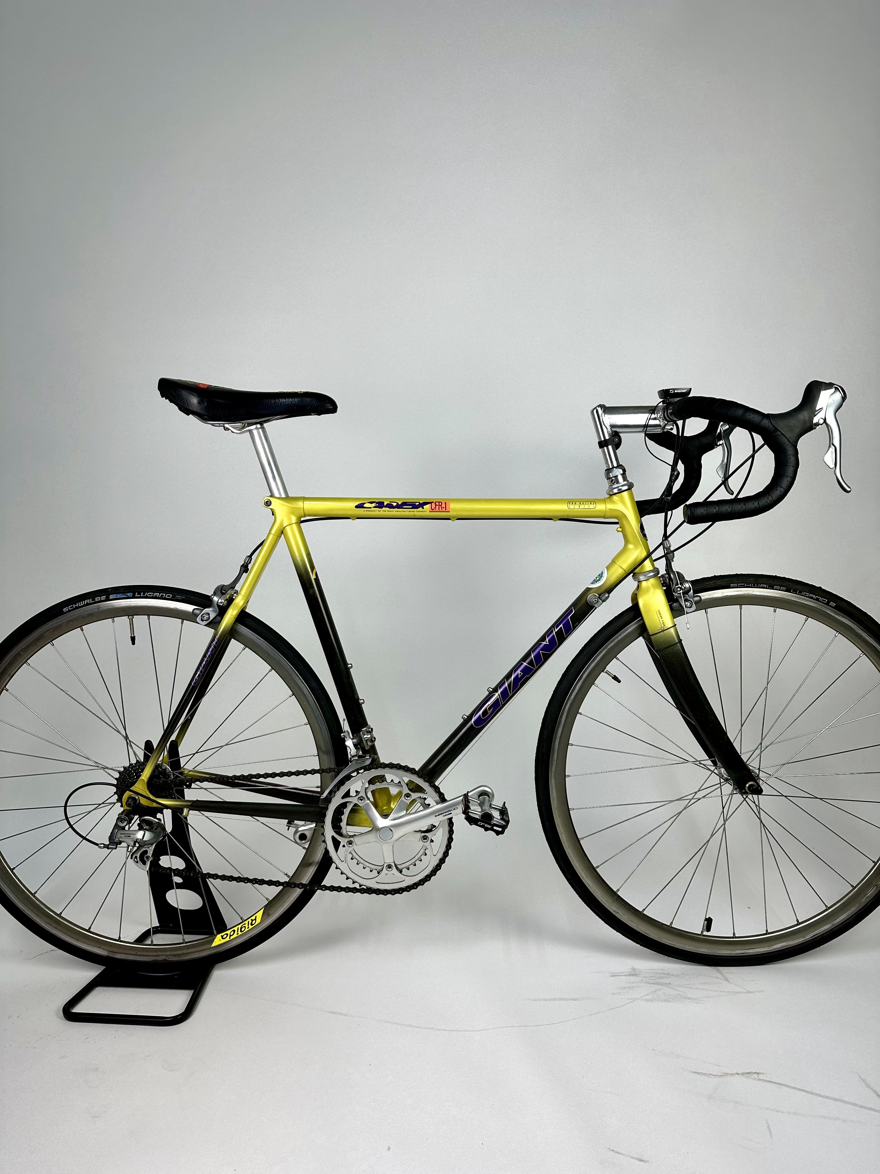 Giant Cadex Cfr1 57cm Shimano 600 tricolor Retro Bike Rotterdam