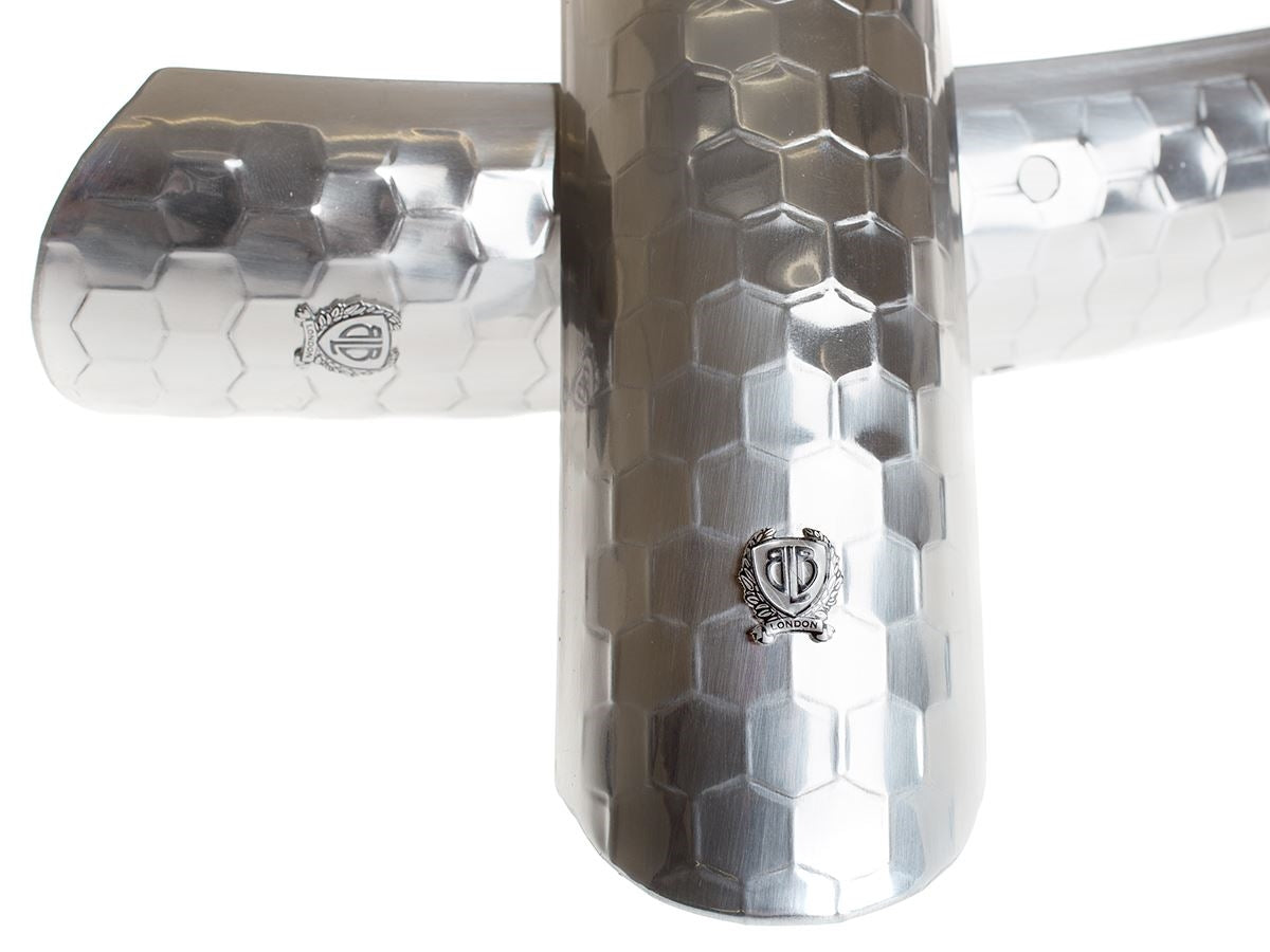 BLB Classic fenders aluminium hammered (wide)