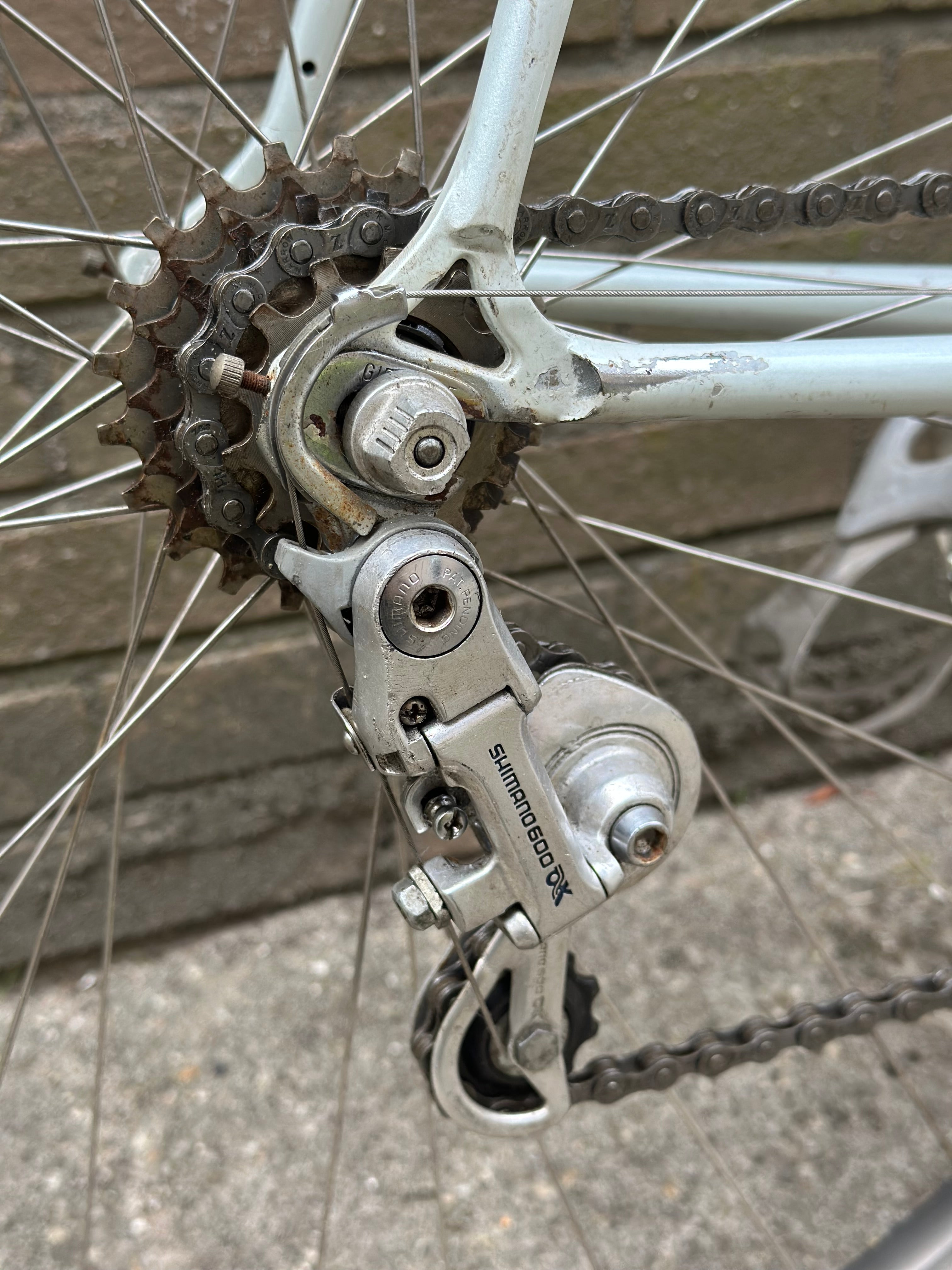 1984 Raleigh Road Ace 12 Shimano AX 62cm – Retro Bike Rotterdam