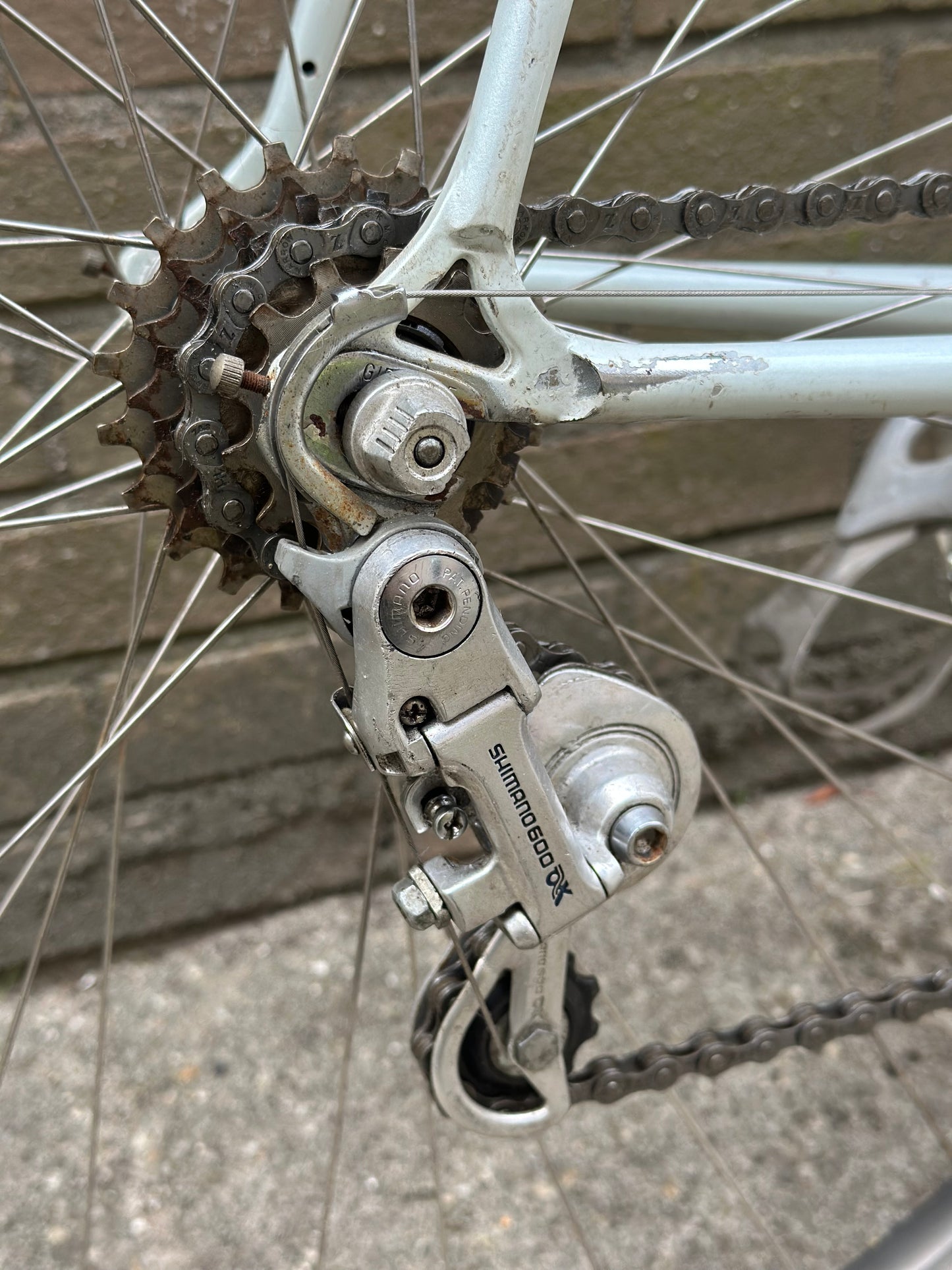 1984 Raleigh Road Ace 12 Shimano AX 62cm