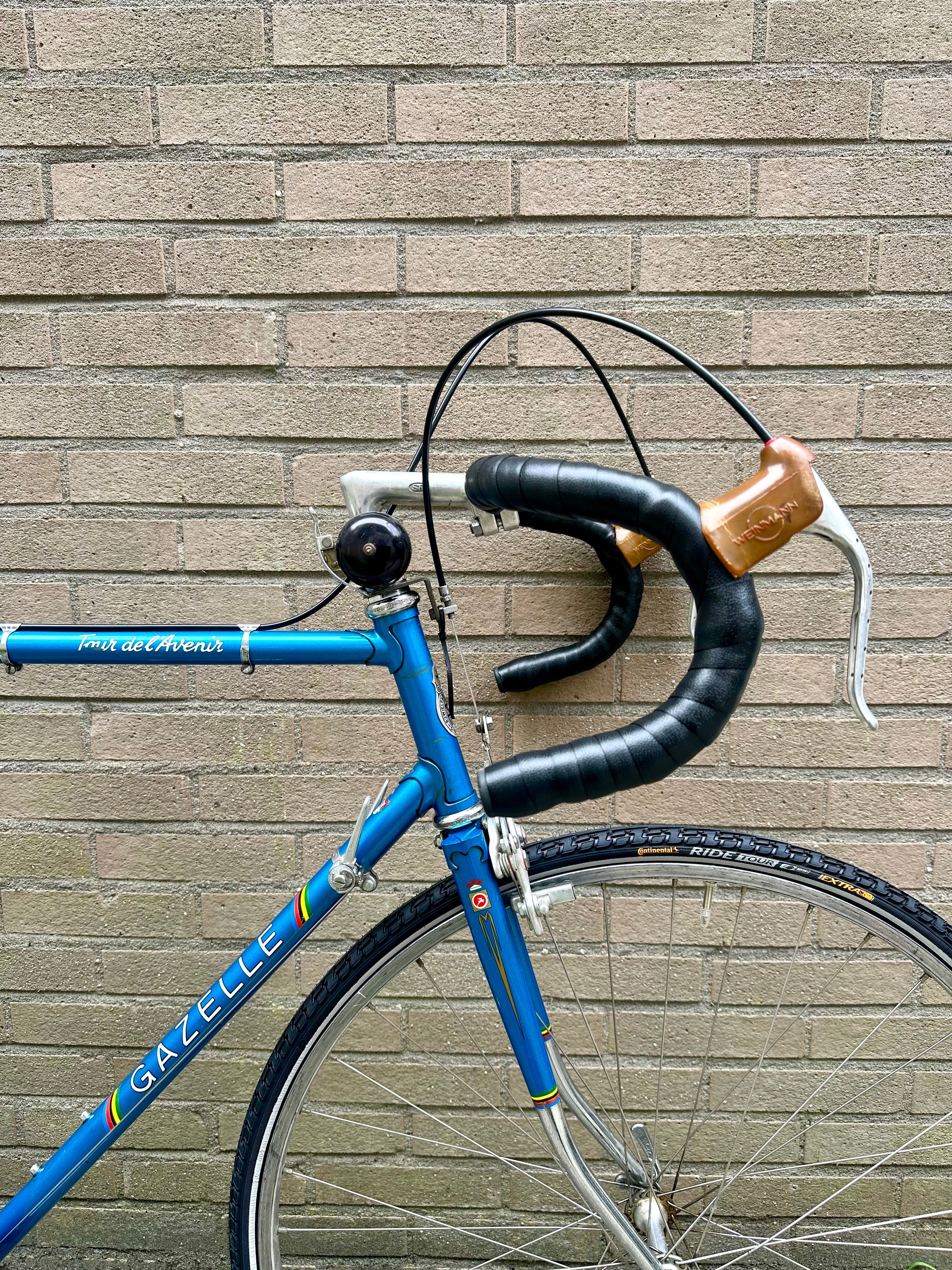 Gazelle Tour de l'Avenir 57cm Reynolds 531 – Retro Bike Rotterdam