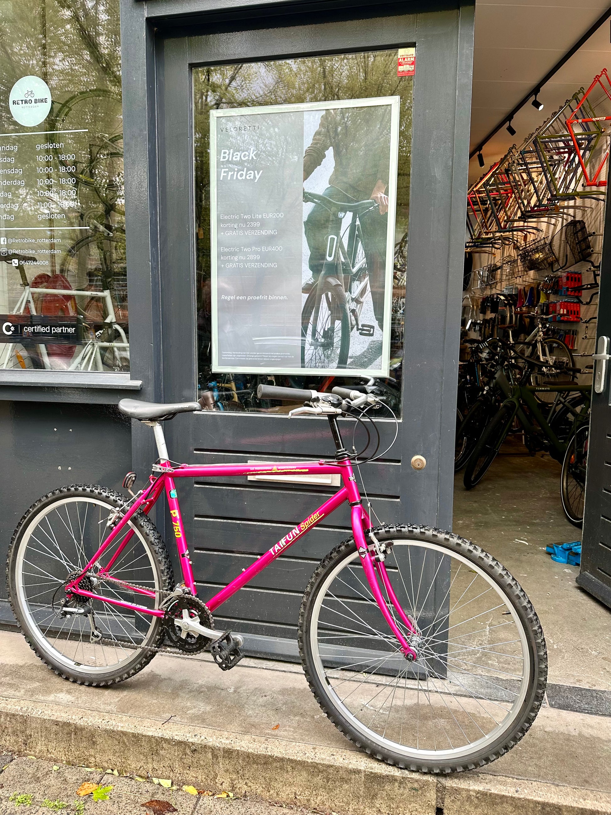 taifun spider mountainbike Taifun Spider P750 – Retro Bike Rotterdam