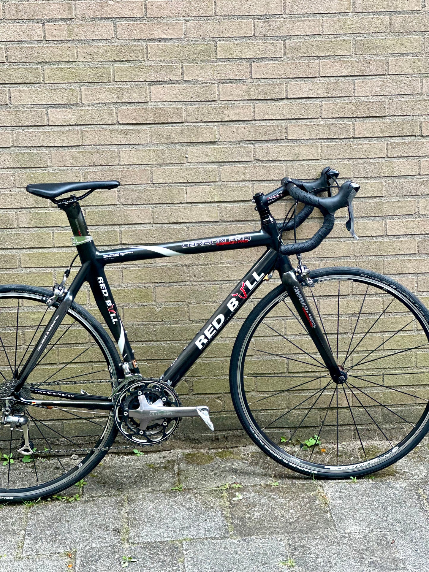 Red Bull (Rose) Carbon Pro 56cm Ultegra 10s – Retro Bike Rotterdam