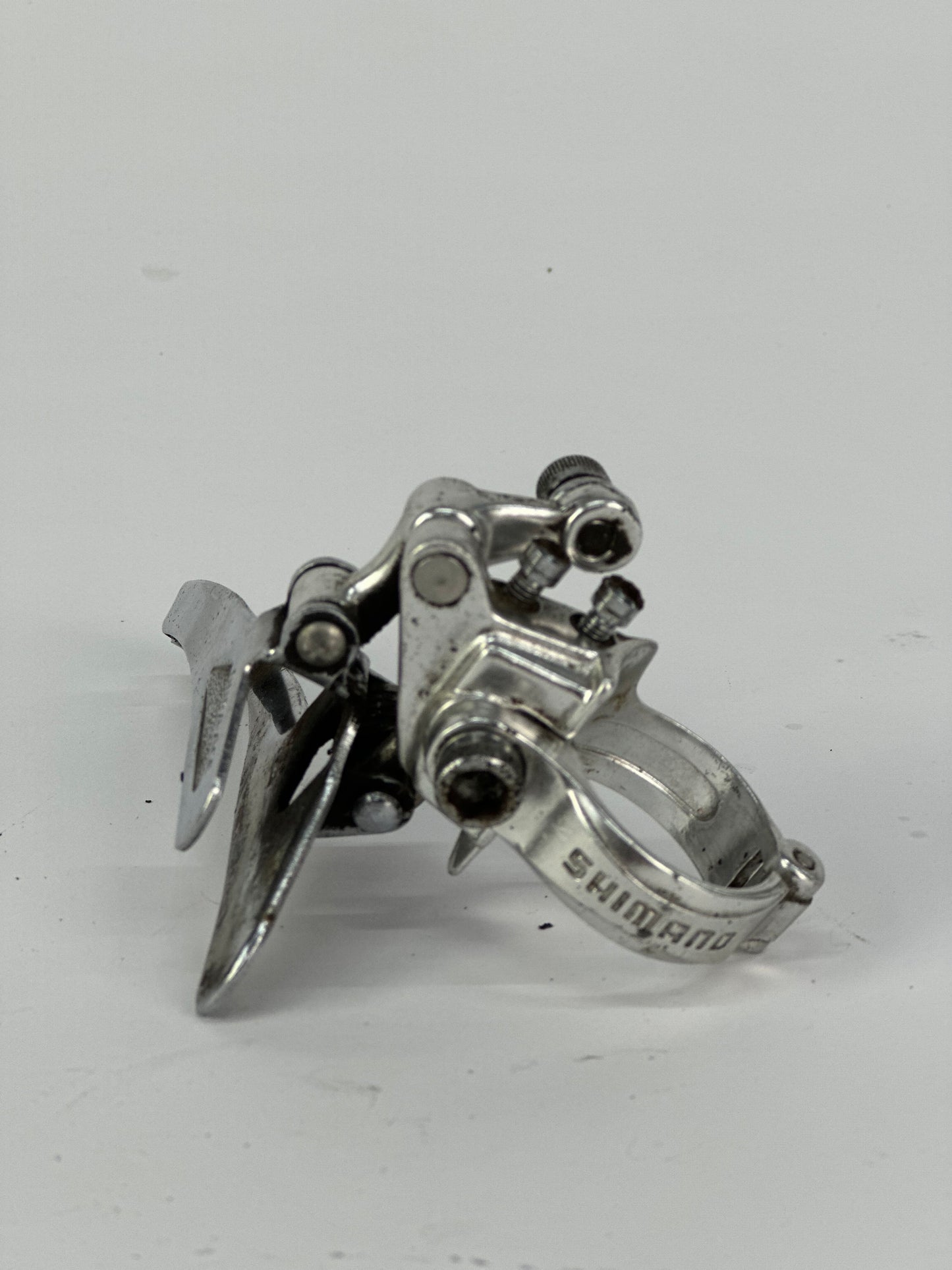 Shimano Dura Ace front derailleur double clamp-on
