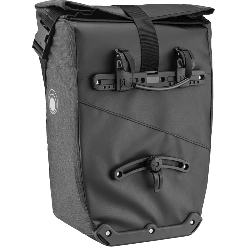 Clarijs bicycle bag solo bag 24L black-gray - Made in the Netherlands recycled material