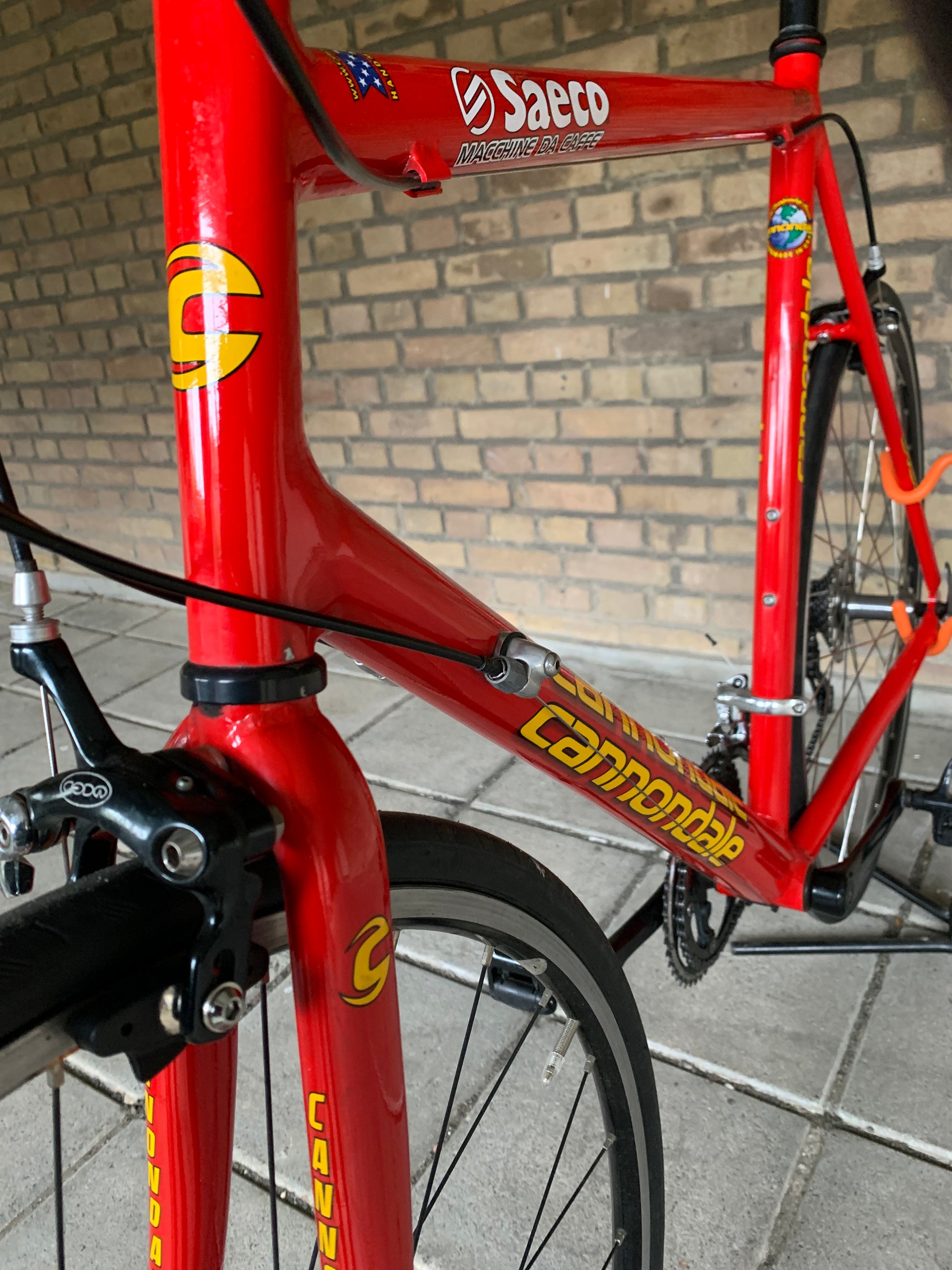 1997 Cannondale CAAD3 Team Saeco 60cm Retro Bike Rotterdam