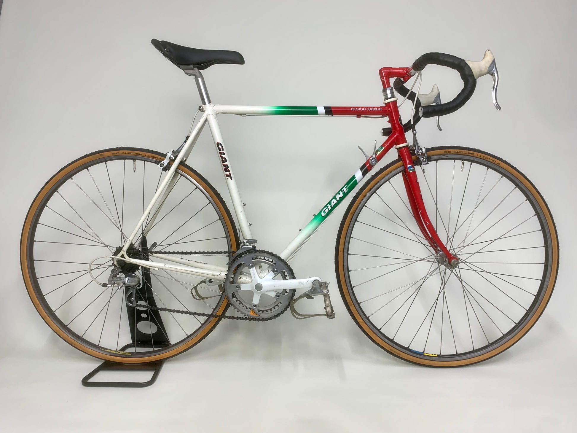 Giant Peloton Superlite 58cm Shimano RX100 – Retro Bike Rotterdam Giant Peloton Superlite 58cm Shimano RX100 – Retro Bike Rotterdam
