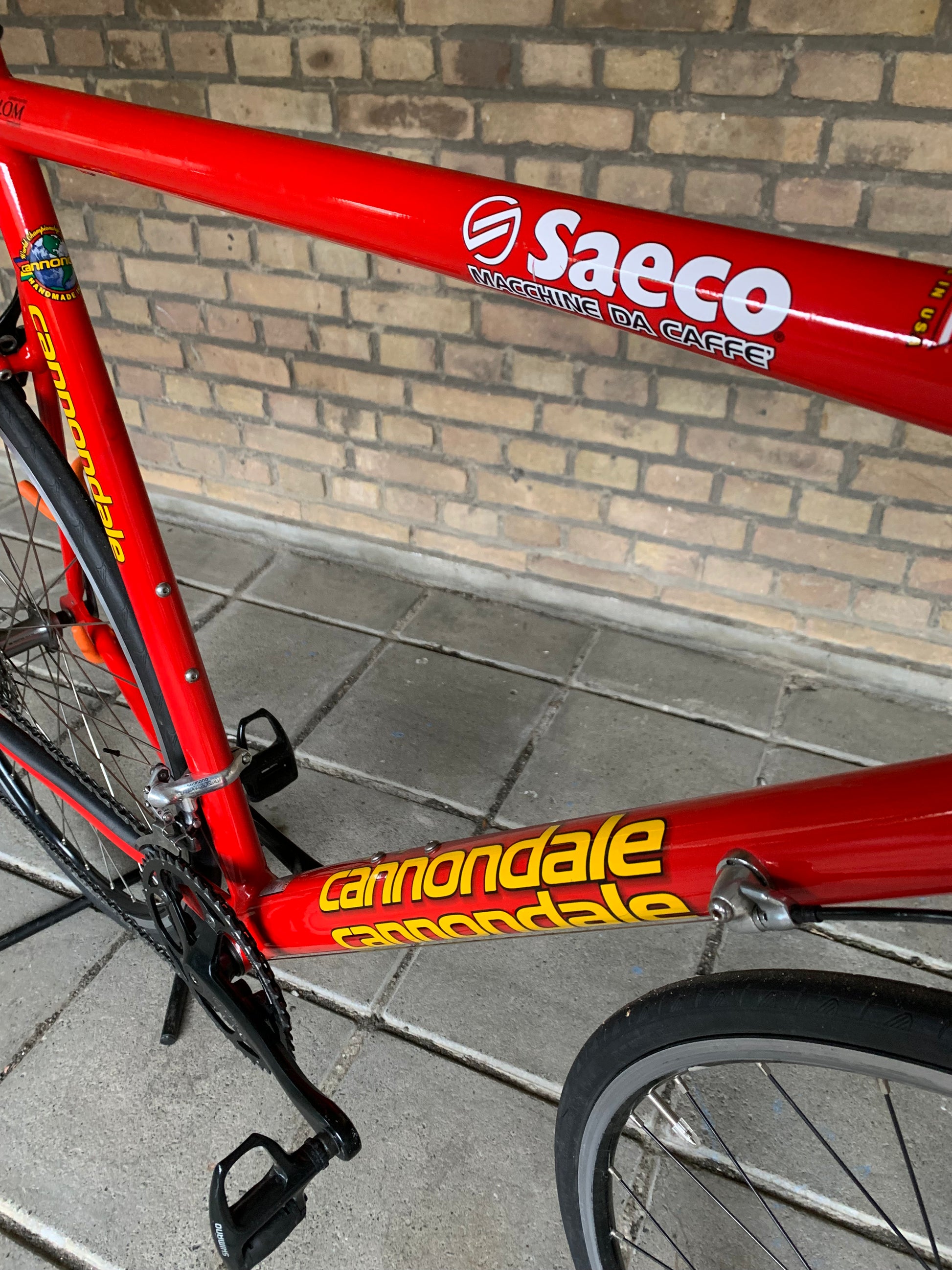 1997 Cannondale CAAD3 Team Saeco 60cm – Retro Bike Rotterdam 1997 Cannondale CAAD3 Team Saeco 60cm – Retro Bike Rotterdam