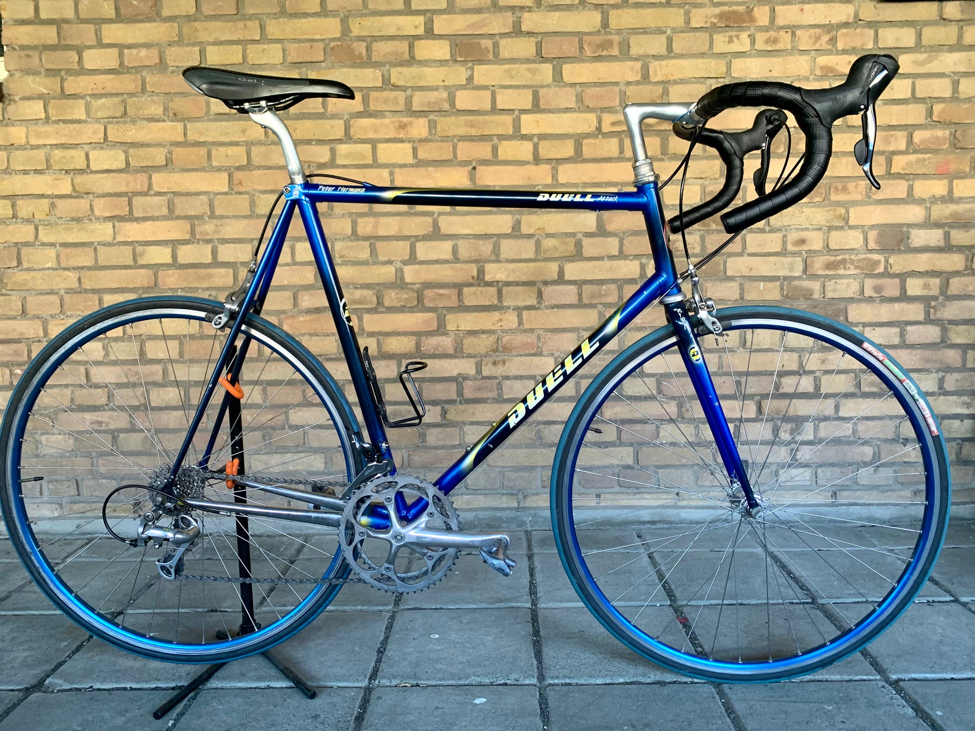 cycling rennrad Duel Palermo 57cm Ultegra 9 speed handbuilt steel road bike rennrad – Retro Bike Rotterdam