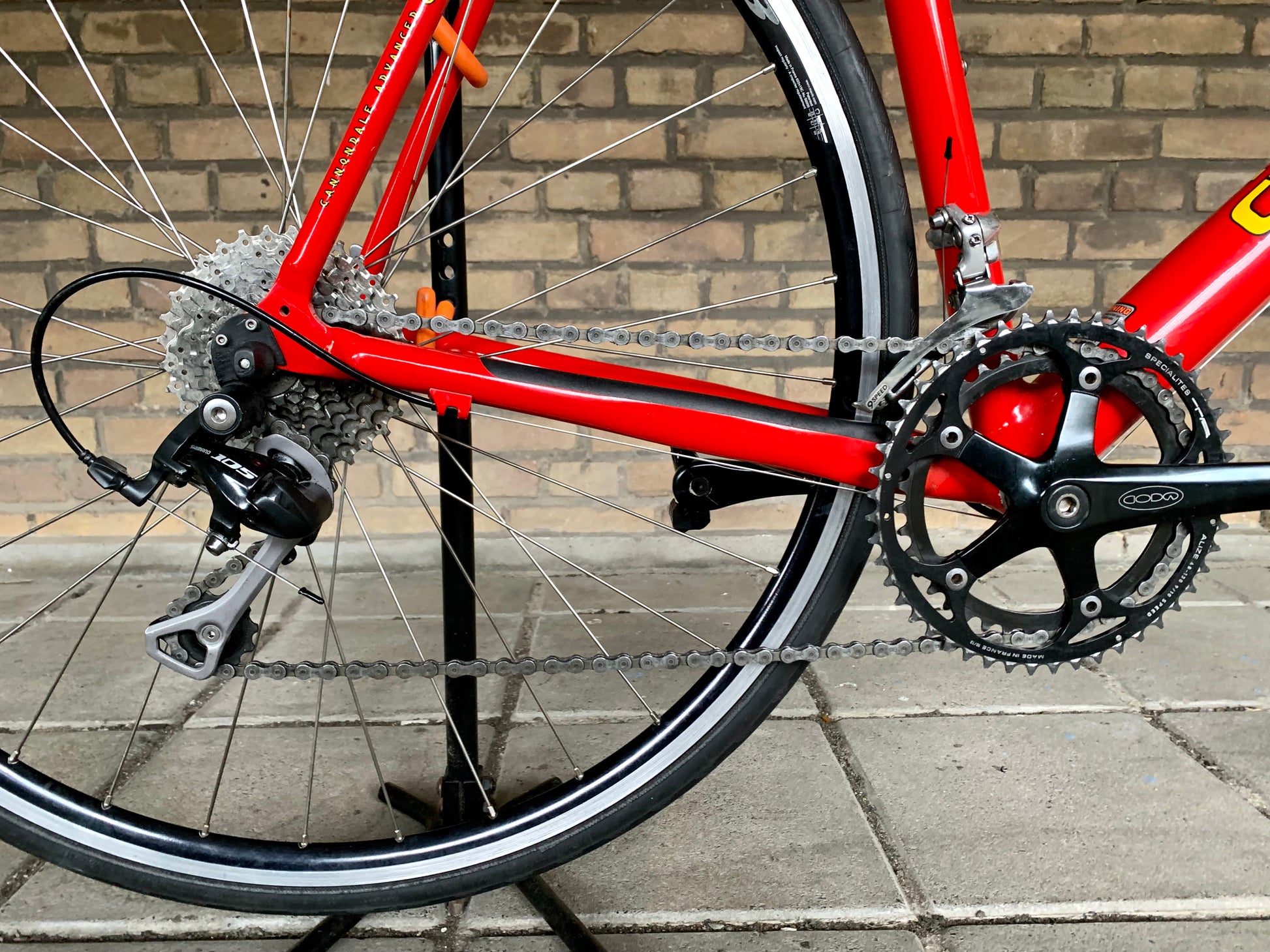 1997 Cannondale CAAD3 Team Saeco 60cm – Retro Bike Rotterdam 1997 Cannondale CAAD3 Team Saeco 60cm – Retro Bike Rotterdam