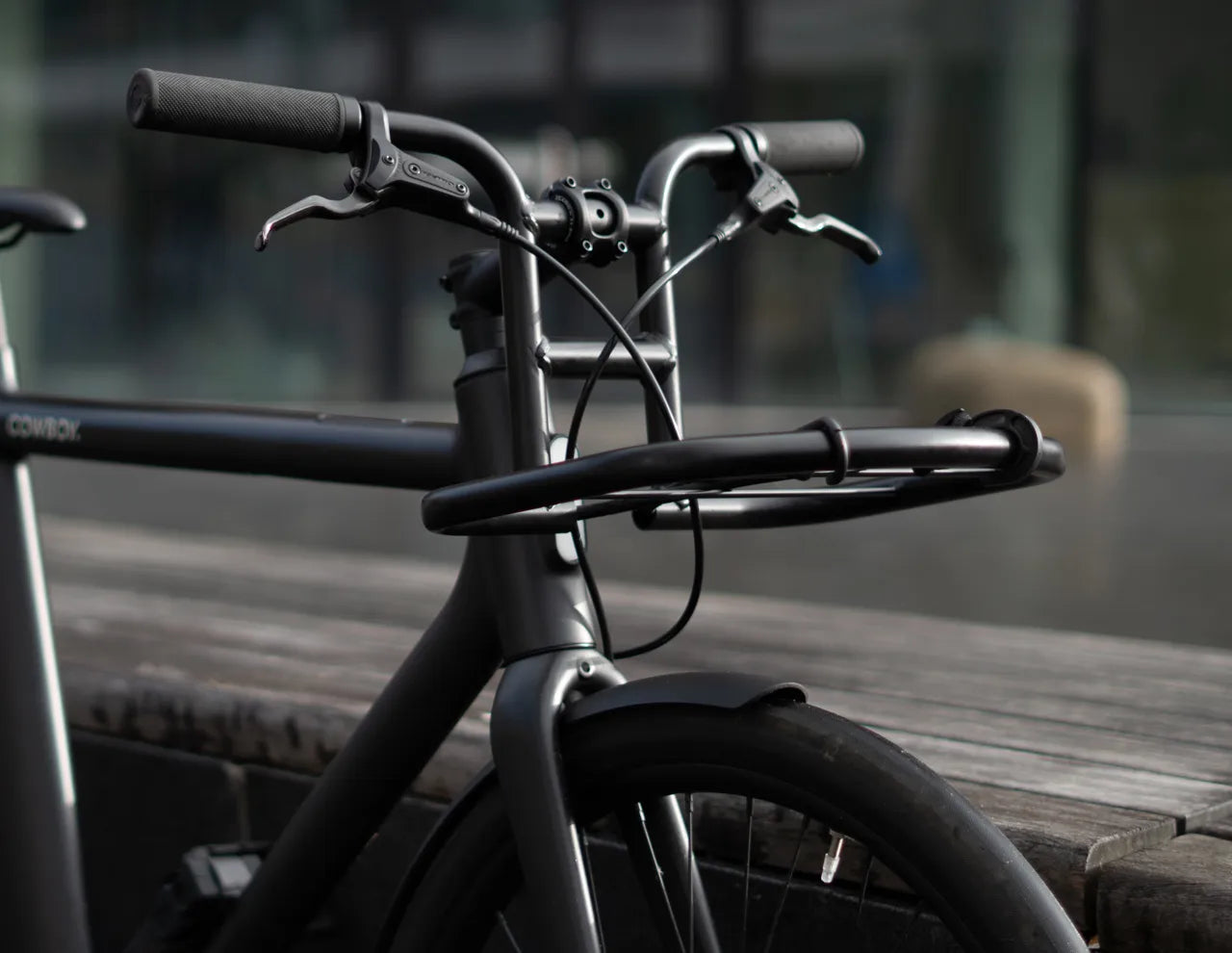 Steer Carrier handlebar front rack combo