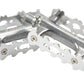 Tecora E All-round aluminium pedals silver