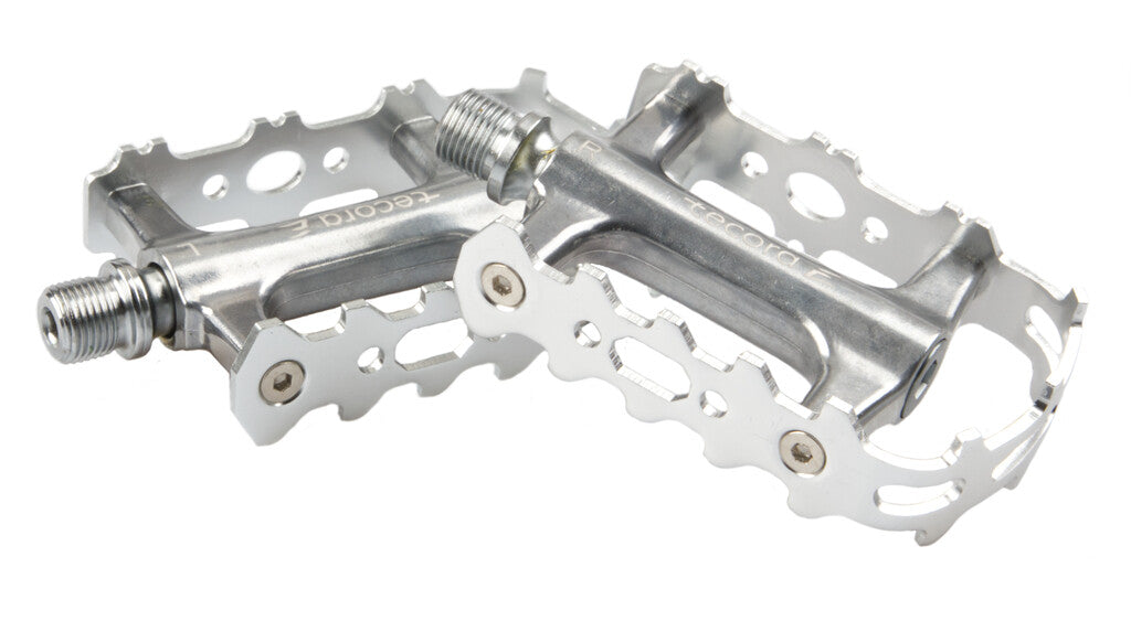 Tecora E All-round aluminium pedals silver