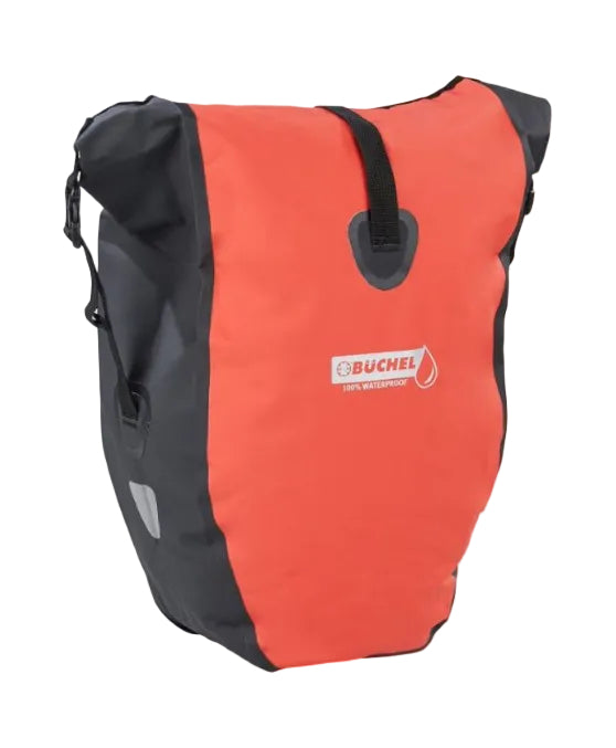 Enkele fietstas Büchel 100% waterdicht 25,4 liter