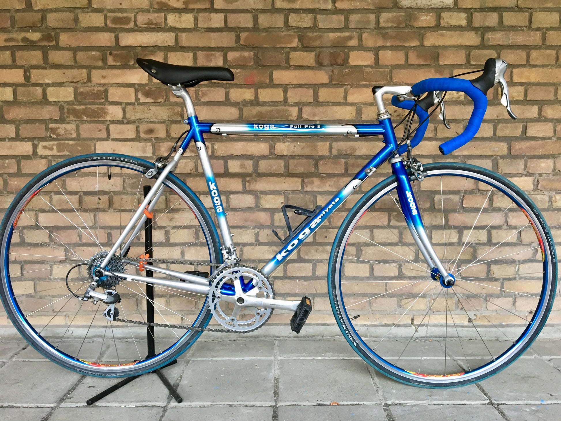 koga miyata rennrad full pro Koga Miyata Full Pro S 54cm Shimano 600 Tricolour – Retro Bike Rotterdam
