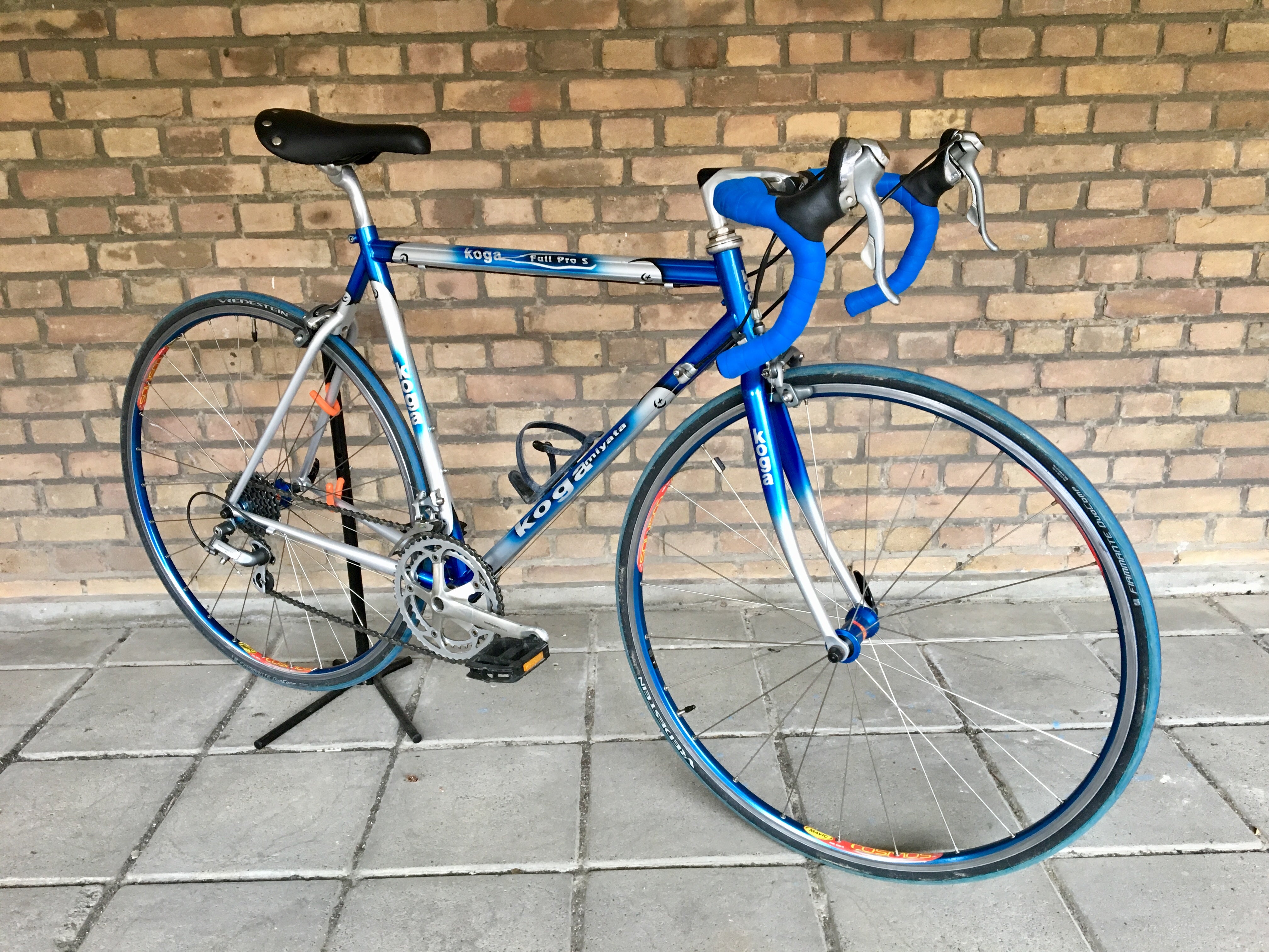 Koga Miyata Full Pro S 54cm Shimano 600 Tricolour Retro Bike