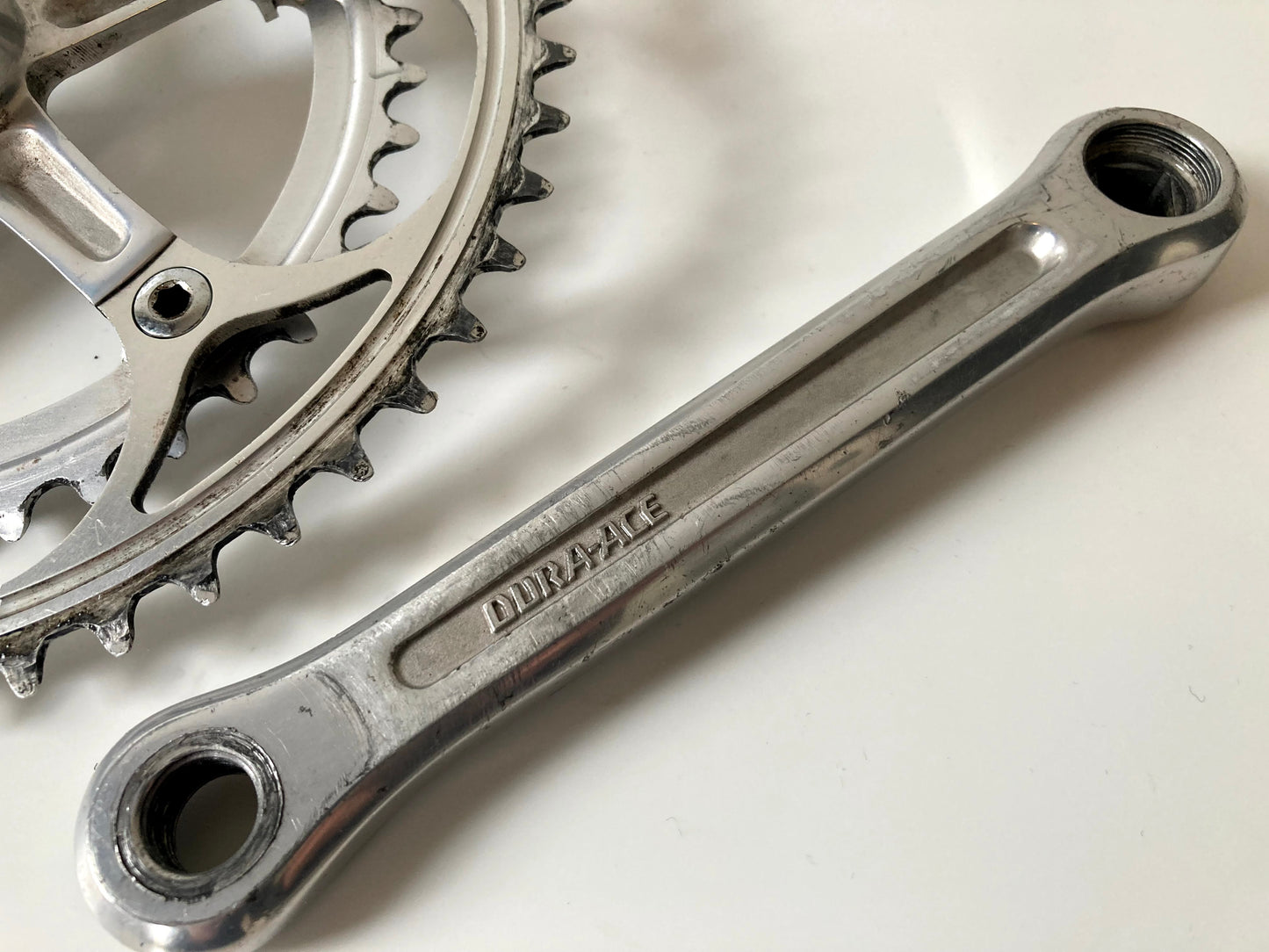 Shimano Dura Ace crankset FC-7110 second generation 52/39