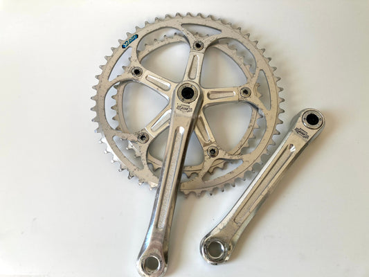 Shimano 600 Arabesque crank set complete FC-6200 Fahrradkurbel