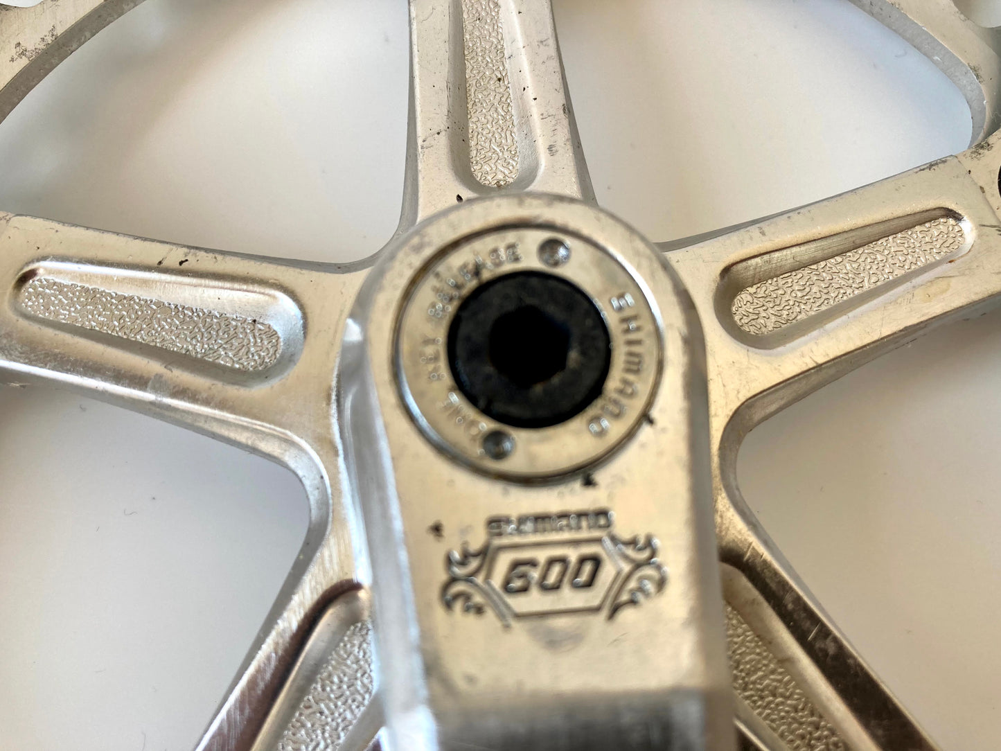 Shimano 600 Arabesque crank set complete FC-6200 Fahrradkurbel
