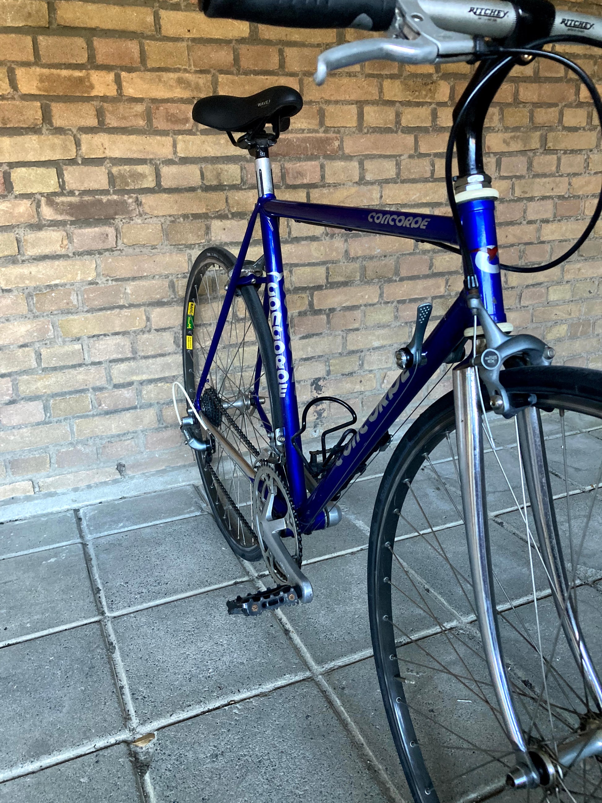 concorde rennrad Concorde steel road bike with straight steer 52cm – Retro Bike Rotterdam