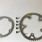 Shimano Biopace Double Chain Rings 52/48 with bolts