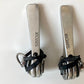 Suntour Cyclone Downtube Friction Braze-on Shifters 5/6/7 speed