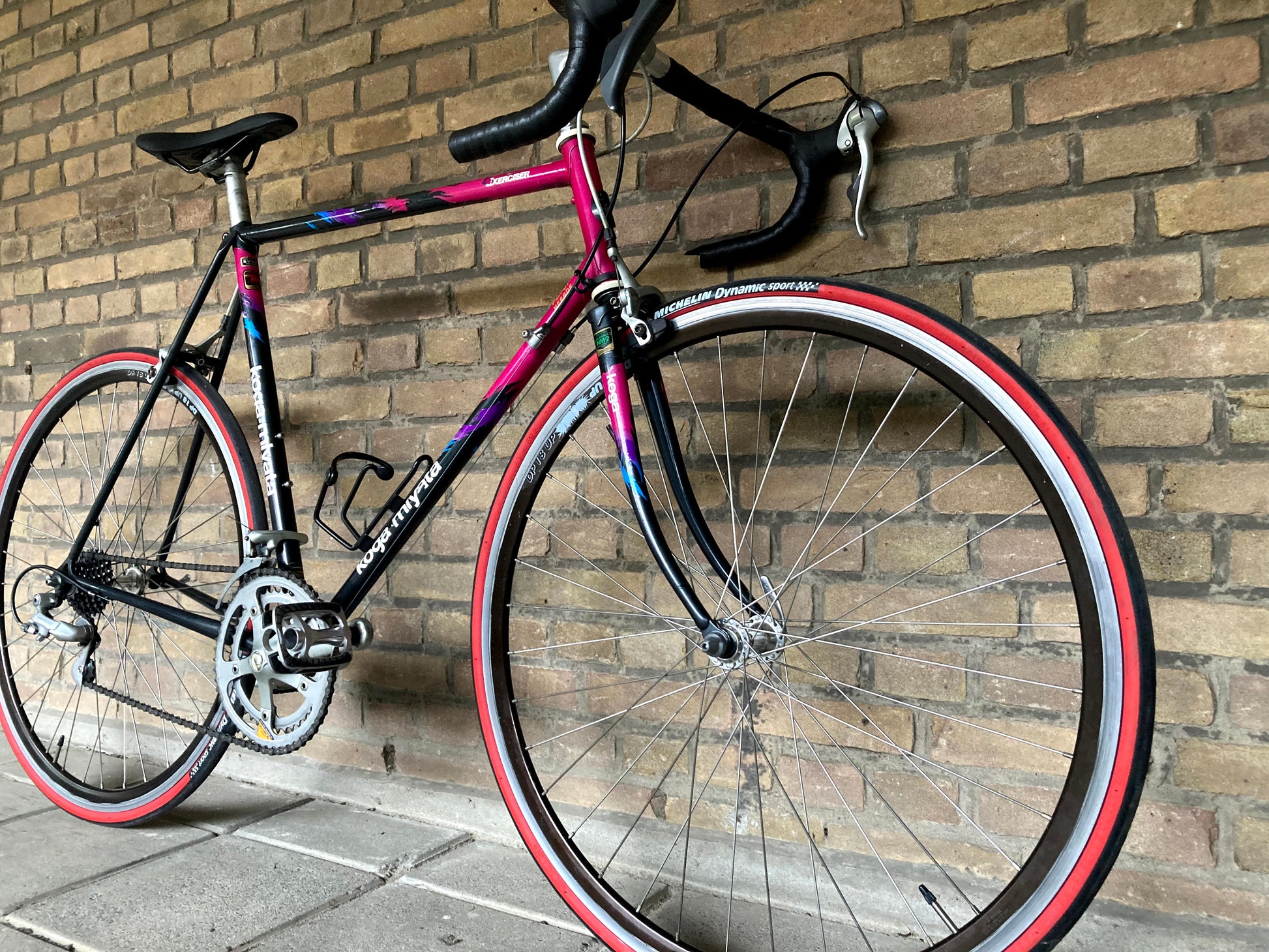 koga miyata rennrad carbon Koga Miyata Exerciser vintage racing bicycle rennrad velo ancien 58cm €320 – Retro Bike Rotterdam