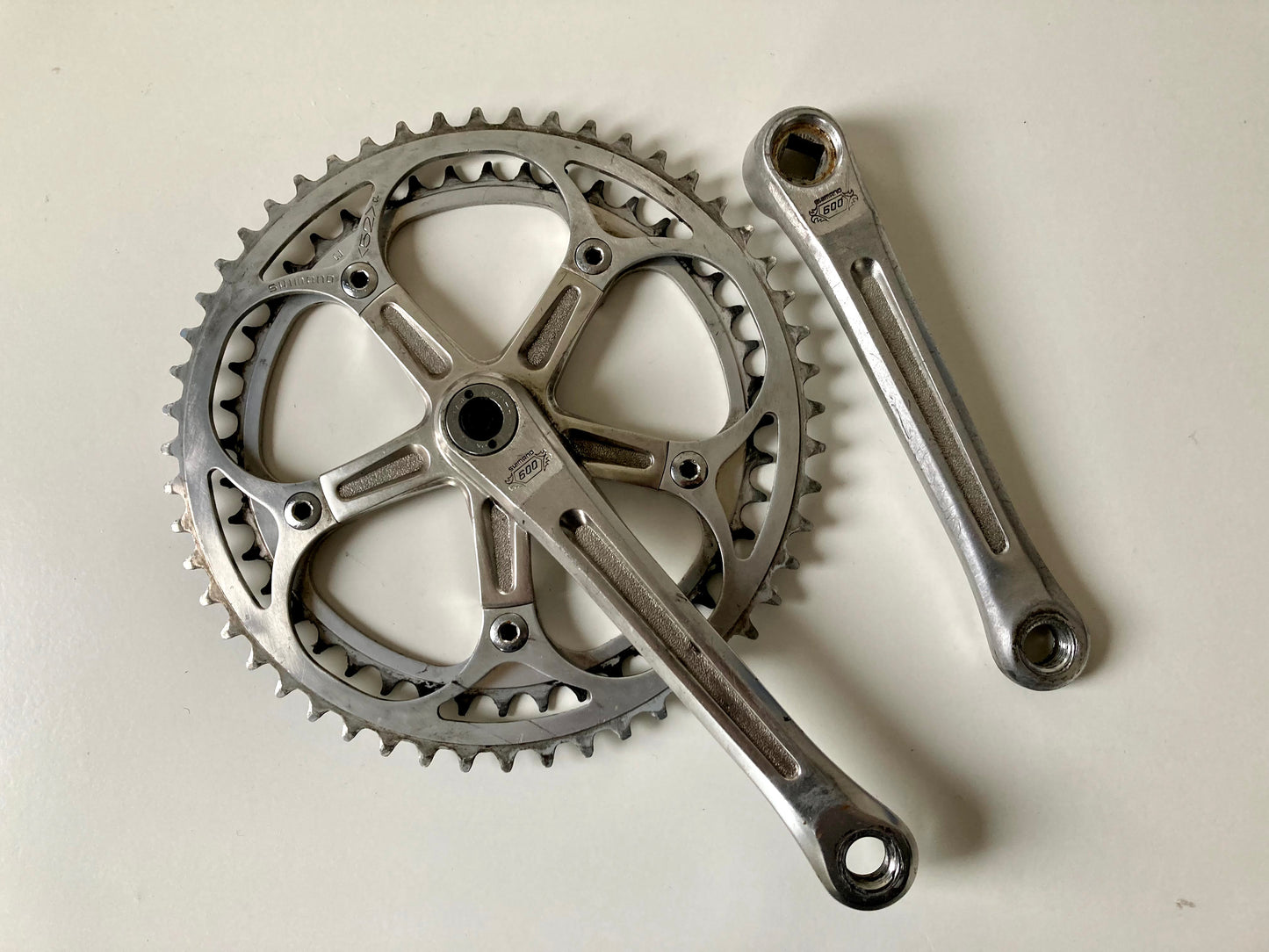 Shimano Arabesque Double Crankset 52/44 Kurbel