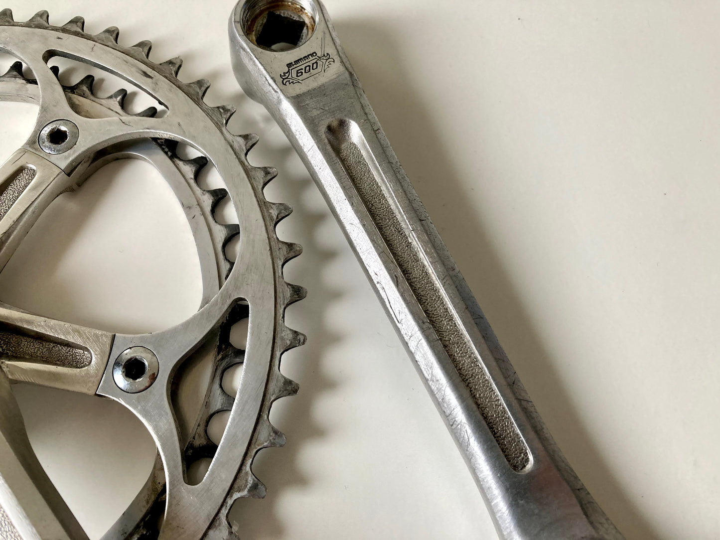 Shimano Arabesque Double Crankset 52/44 Kurbel