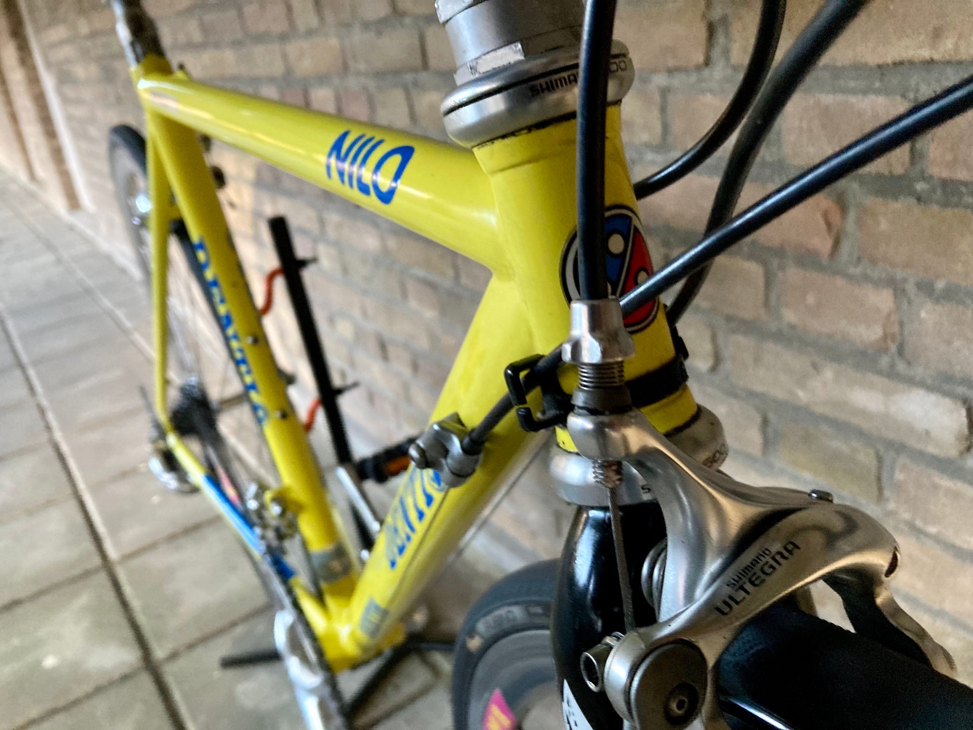 denti rennrad Denti Nilo Shimano Ultegra 50cm €380 – Retro Bike Rotterdam