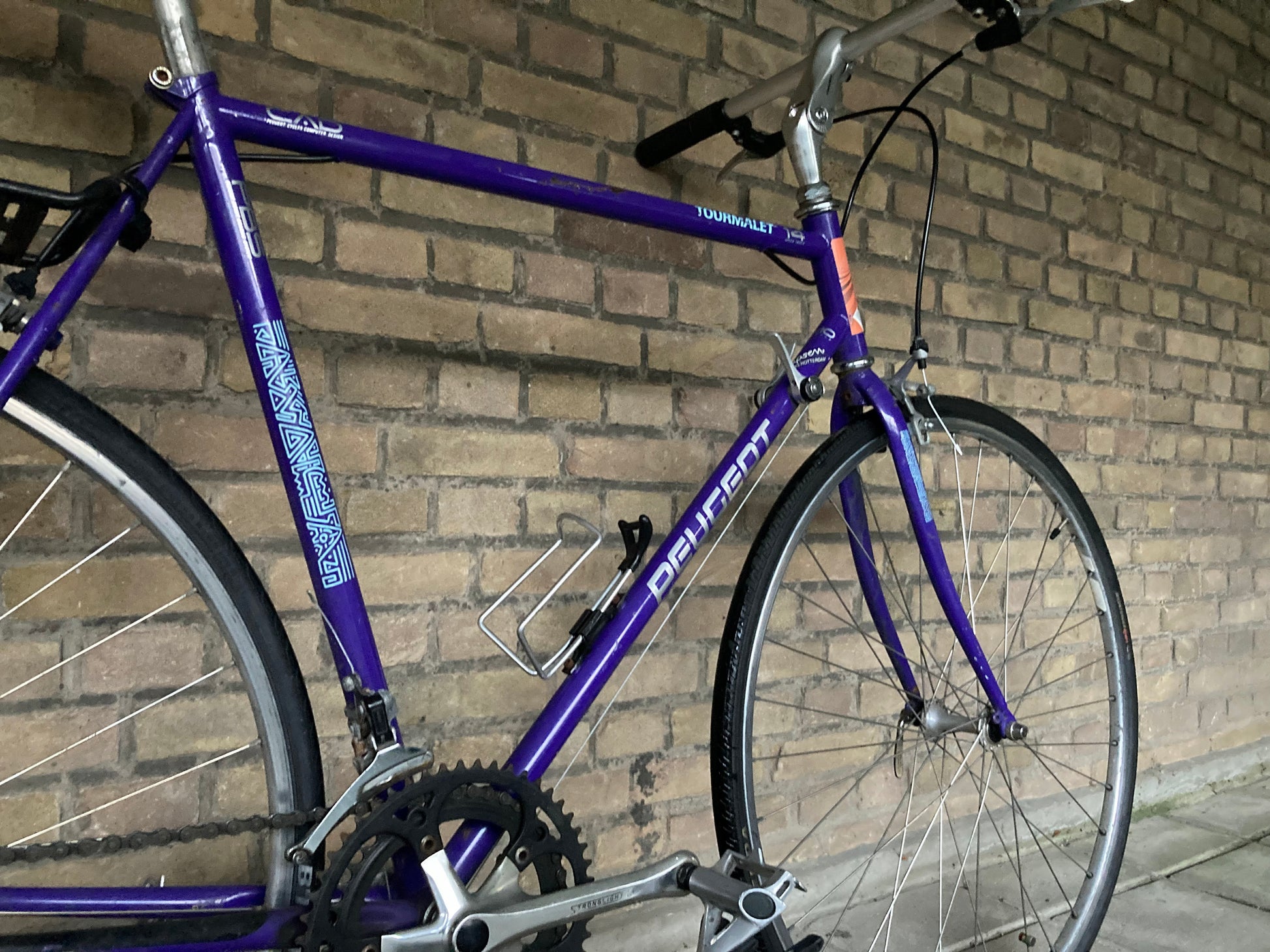 rennrad peugeot ventoux Peugeot Ventoux straight steer 58cm – Retro Bike Rotterdam