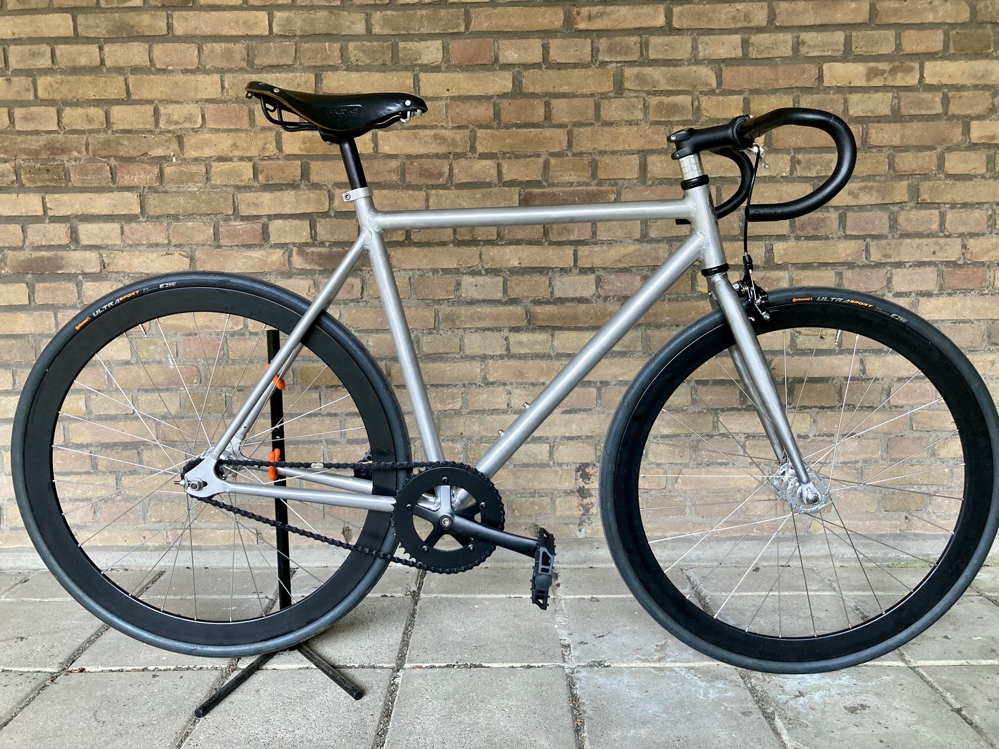 BLB Alu Fixie 58cm Retro Bike Rotterdam