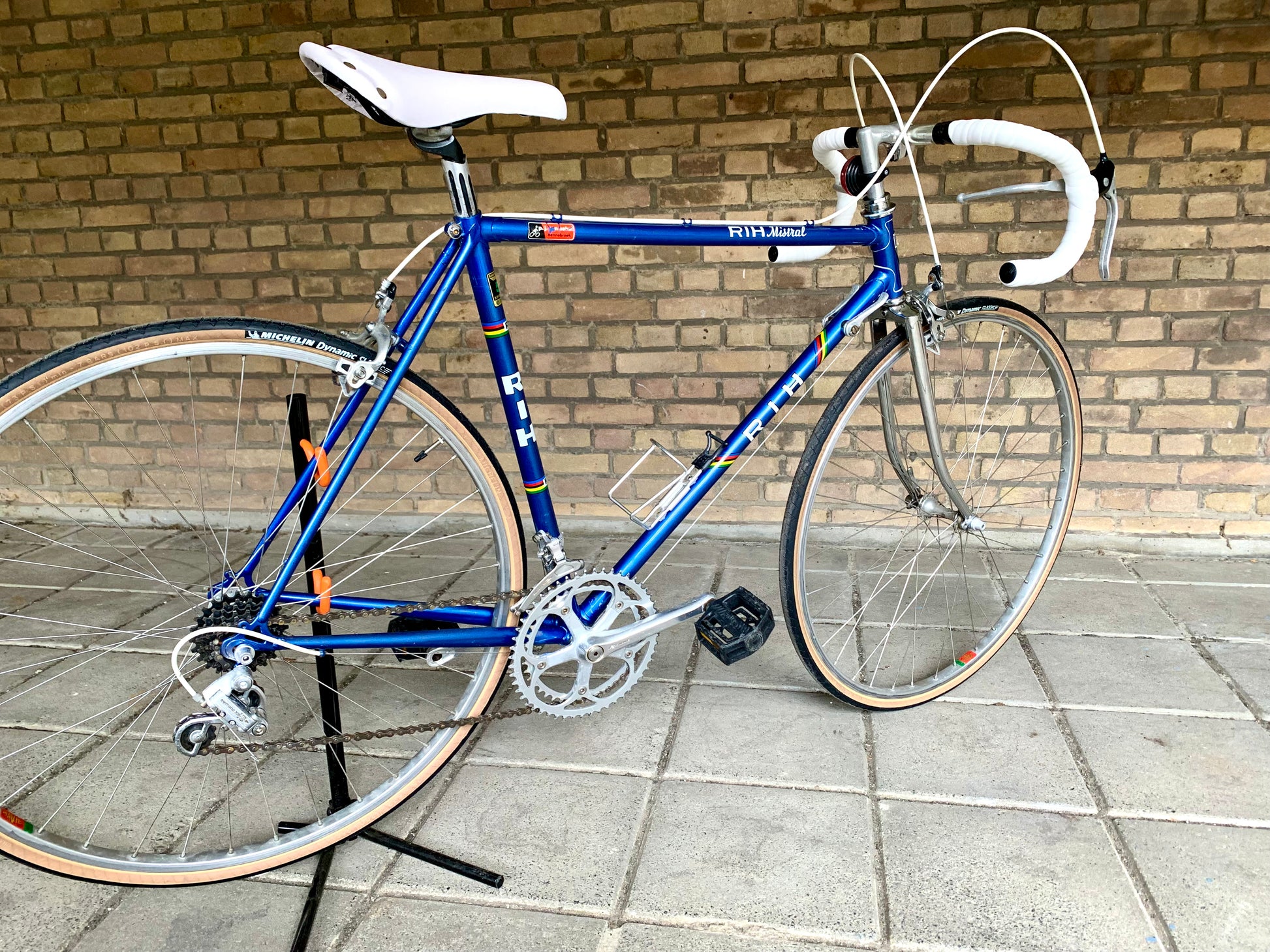 mistral rennrad RIH Mistral 55cm Shimano Golden Arrow Reynolds 531 – Retro Bike Rotterdam