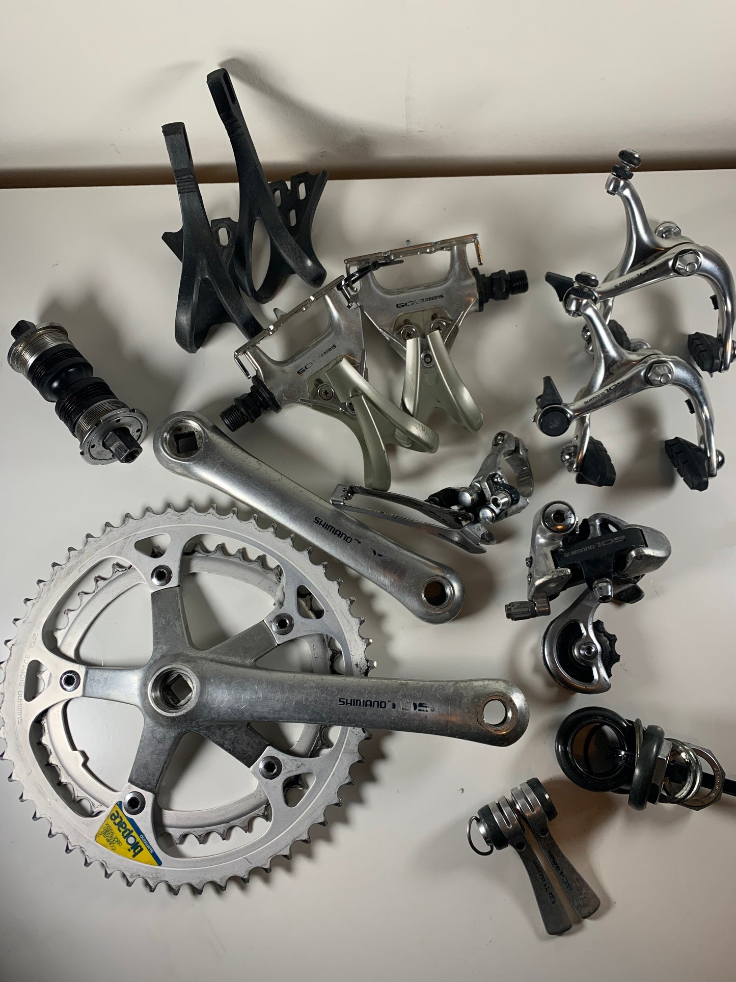 Shimano 105 1050 complete groupset speed €130 – Retro Bike Rotterdam