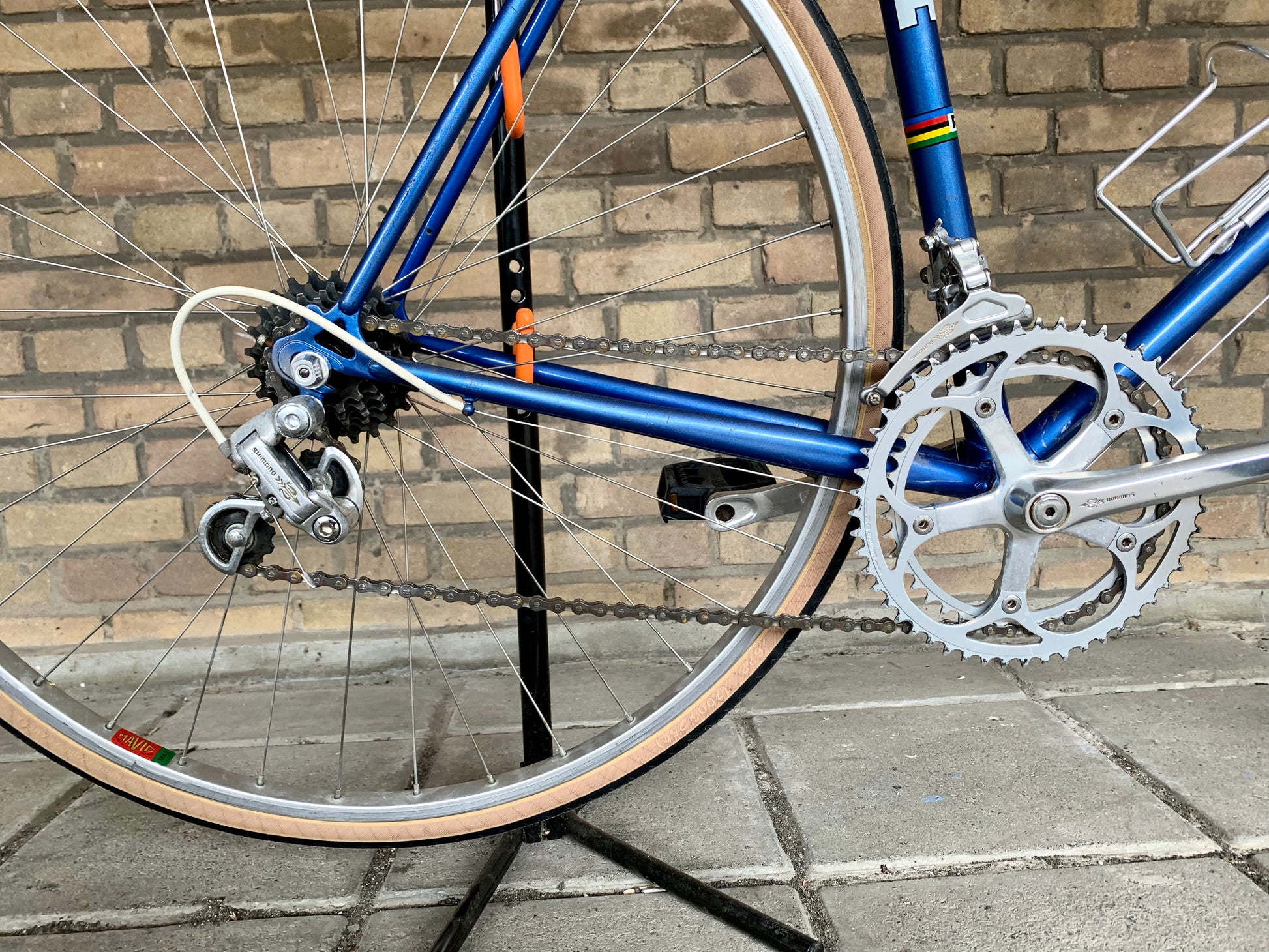 rih super rennrad RIH Mistral 55cm Shimano Golden Arrow Reynolds 531 – Retro Bike Rotterdam