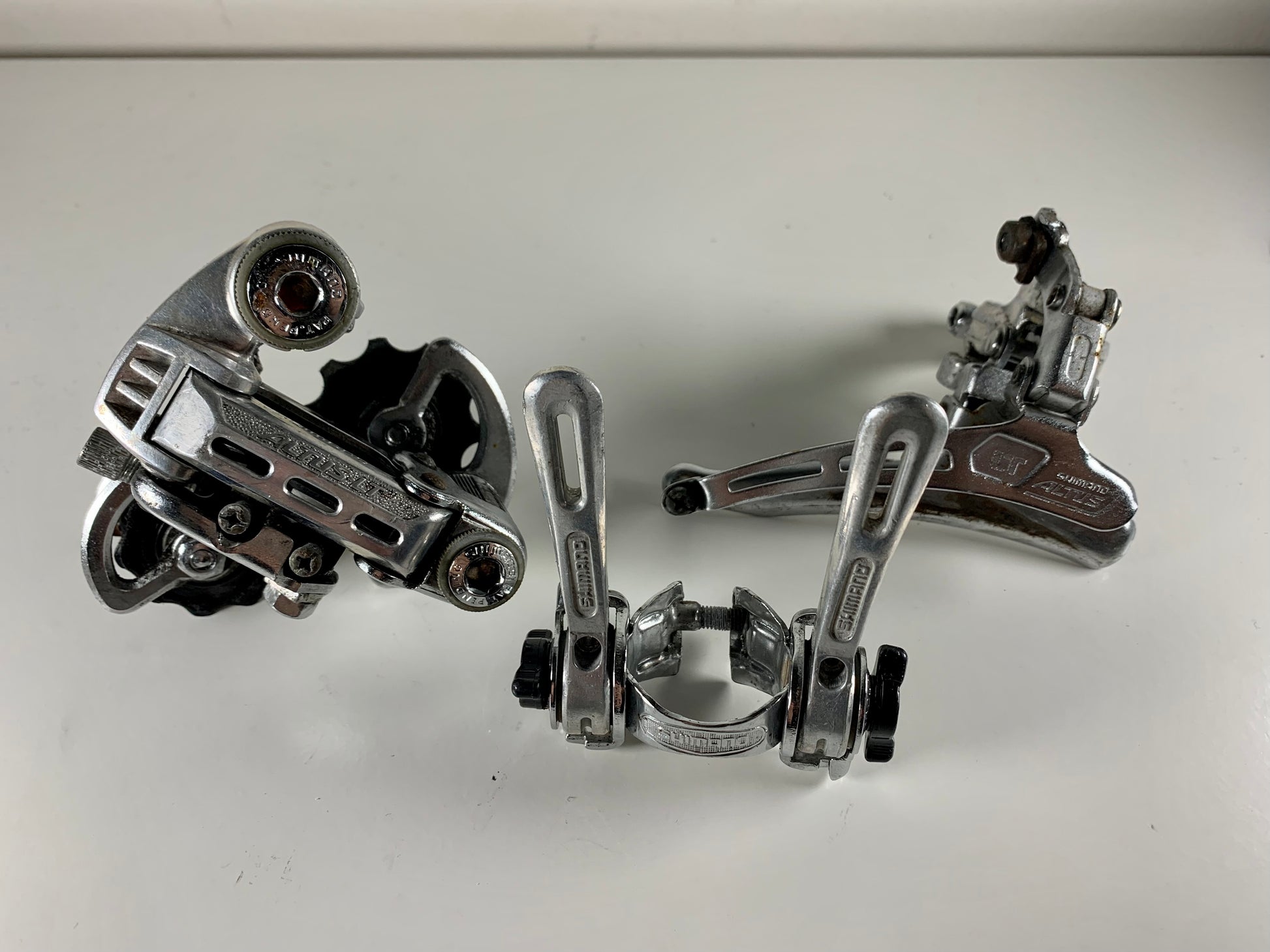 Shimano Altus shifter group late 70s early 80s Retro Bike Rotterdam