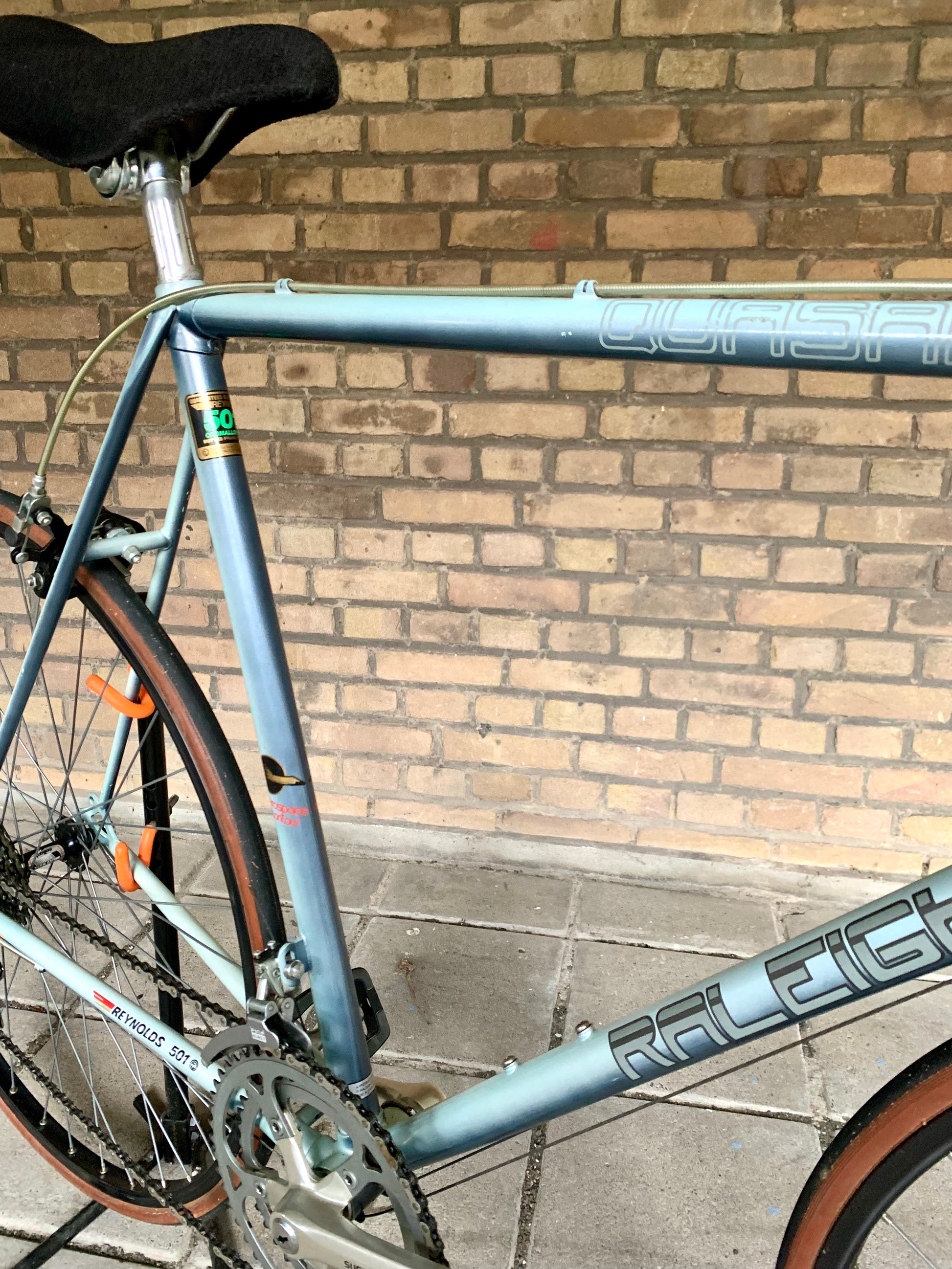 raleigh rennrad reynolds 501 1984 Raleigh Quasar Reynolds 501 56cm – Retro Bike Rotterdam