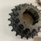 Shimano Uniglide cassette 13-21 6 speed with chain