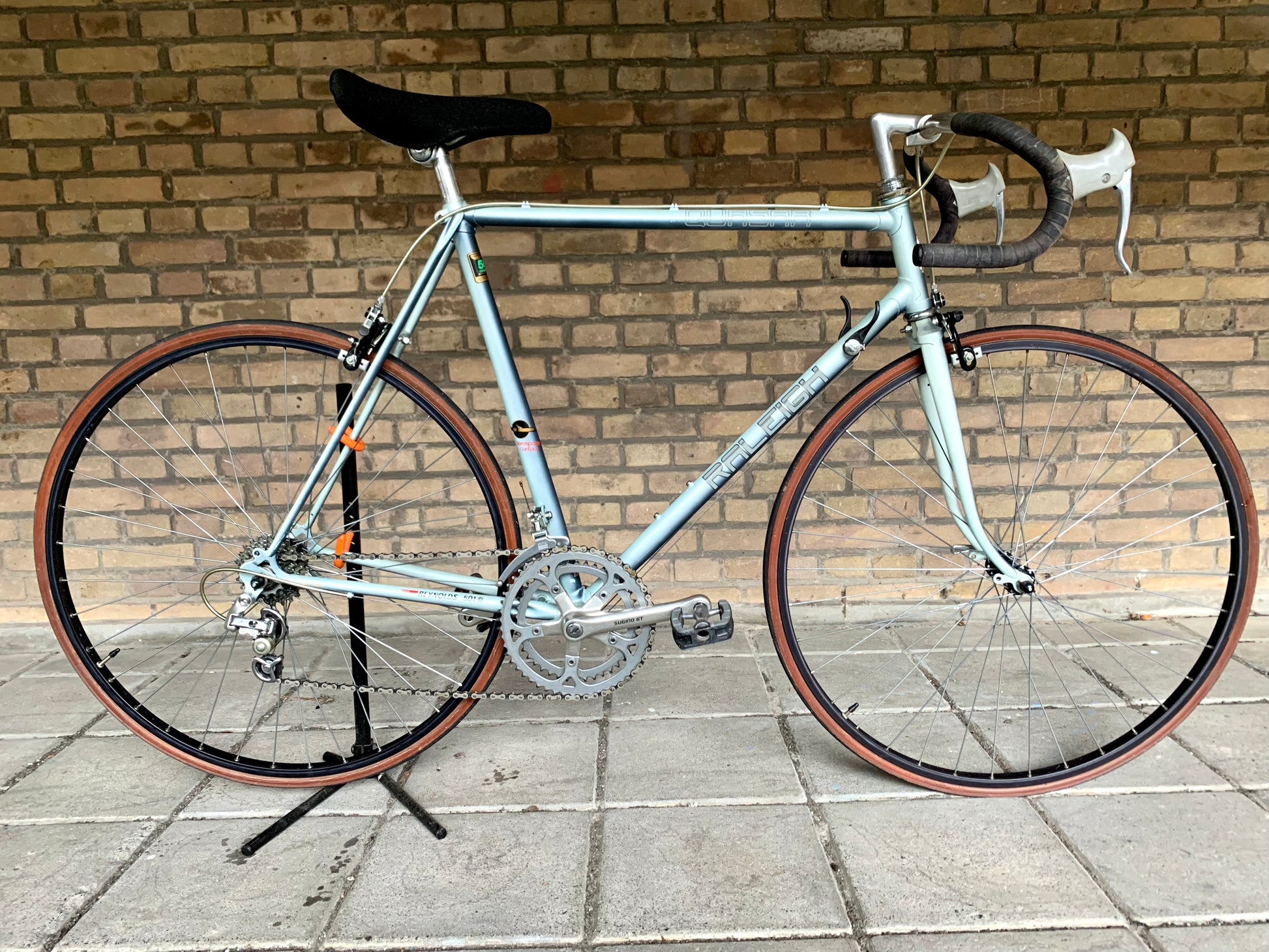 raleigh rennrad reynolds 501 1984 Raleigh Quasar Reynolds 501 56cm – Retro Bike Rotterdam