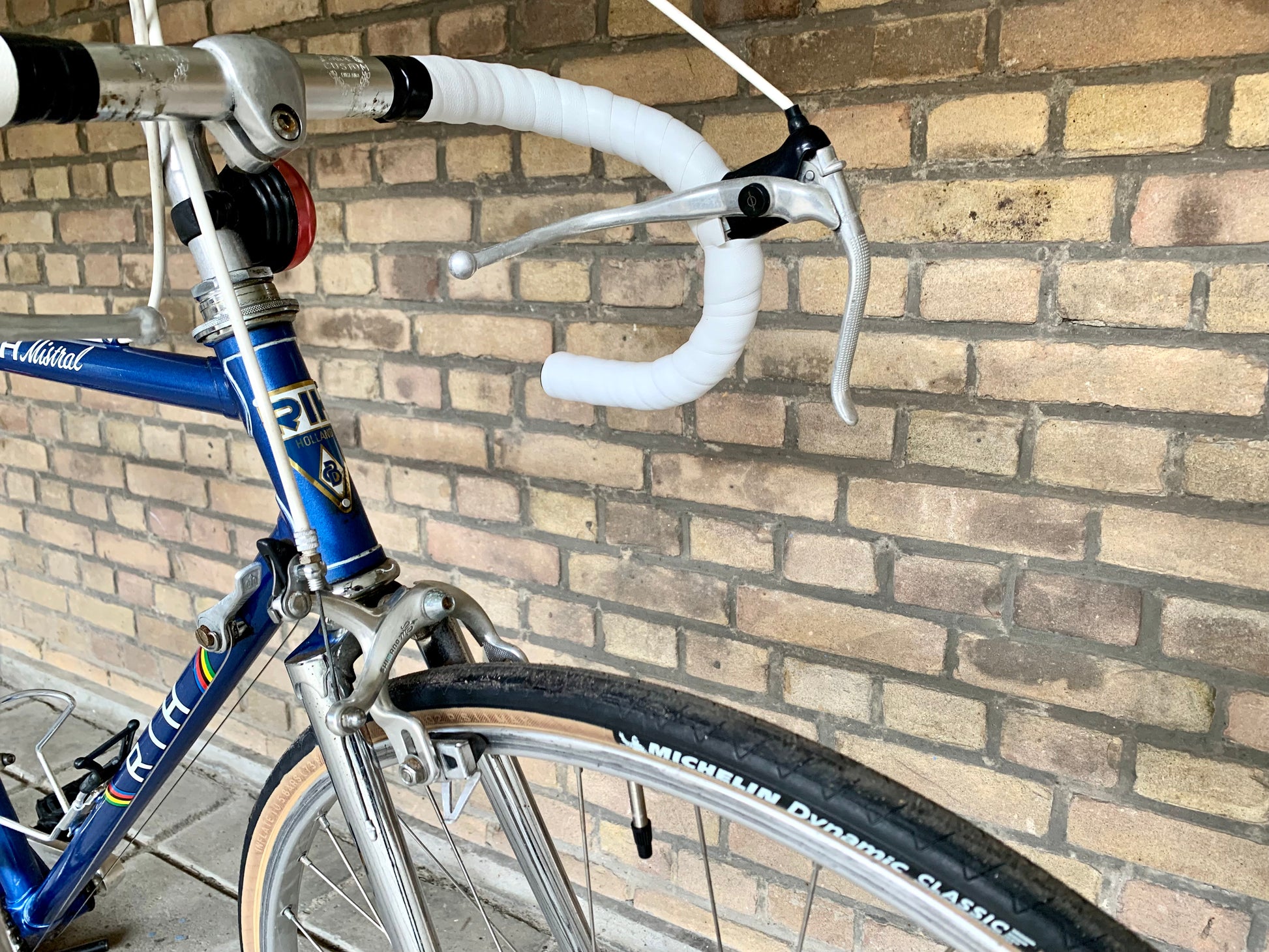 rih rennrad RIH Mistral 55cm Shimano Golden Arrow Reynolds 531 – Retro Bike Rotterdam