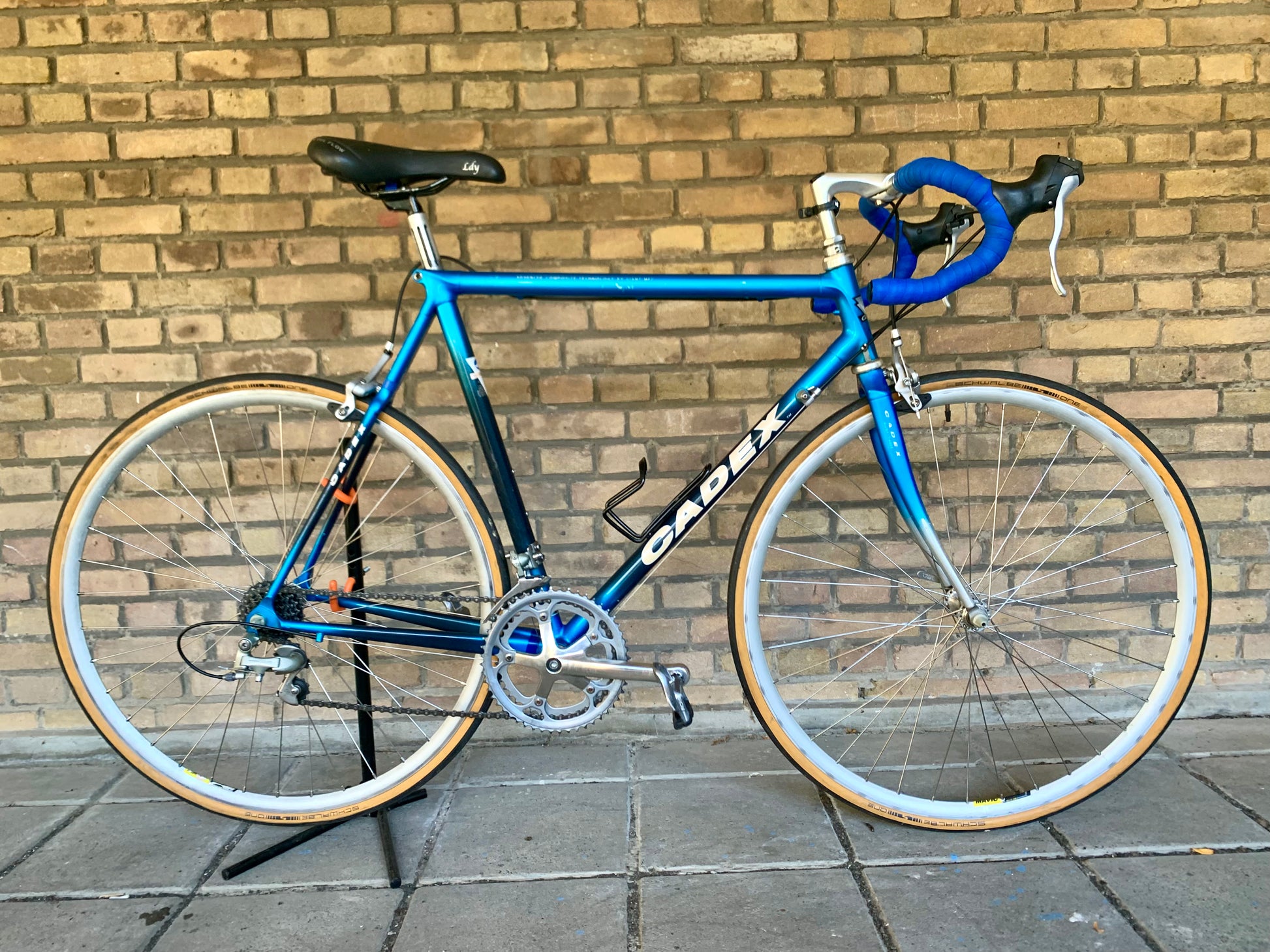 fixed gear giant Giant Cadex Cfr3 57cm Shimano RSX/Sora – Retro Bike Rotterdam