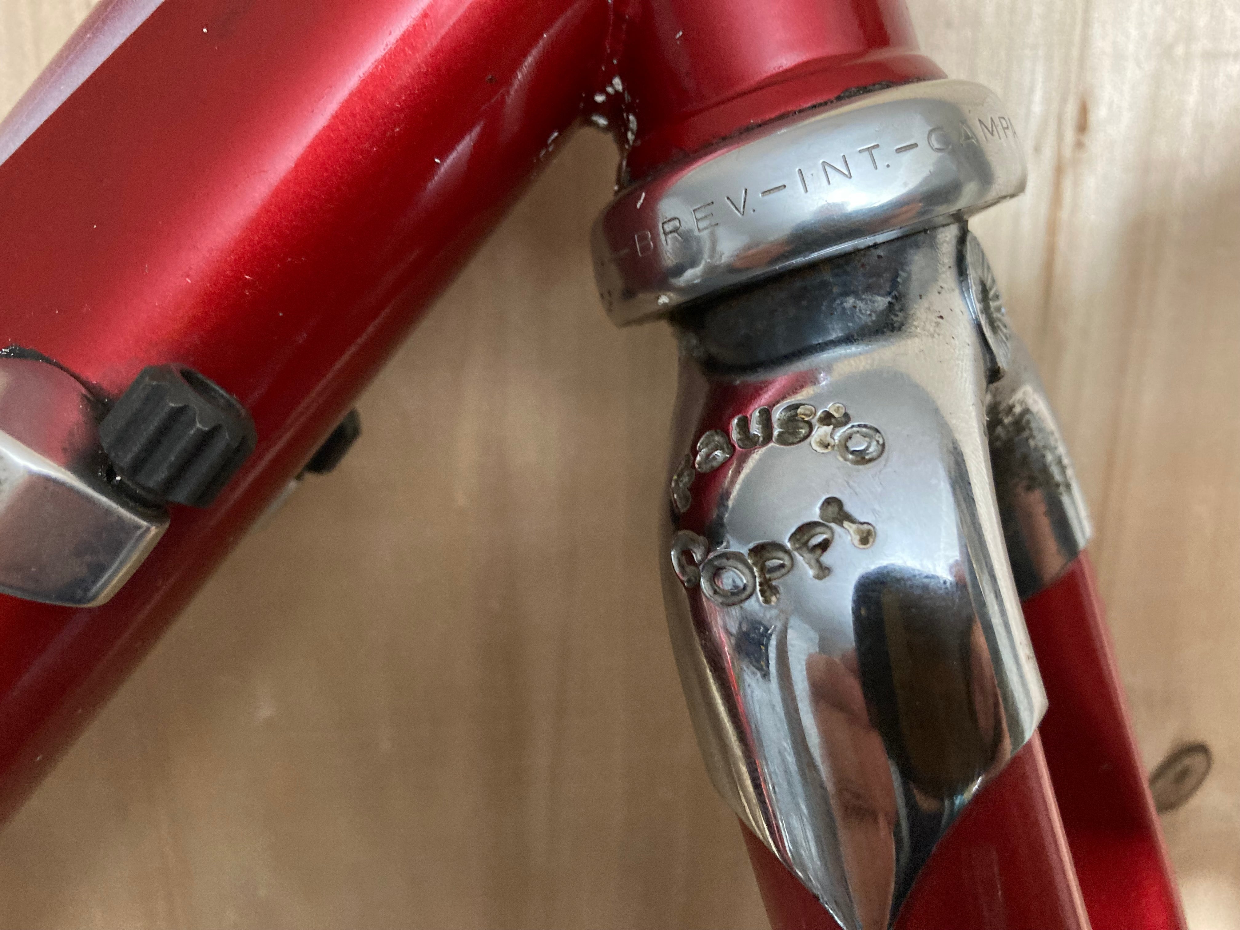 Fausto Coppi frameset Columbus Genius – Retro Bike Rotterdam