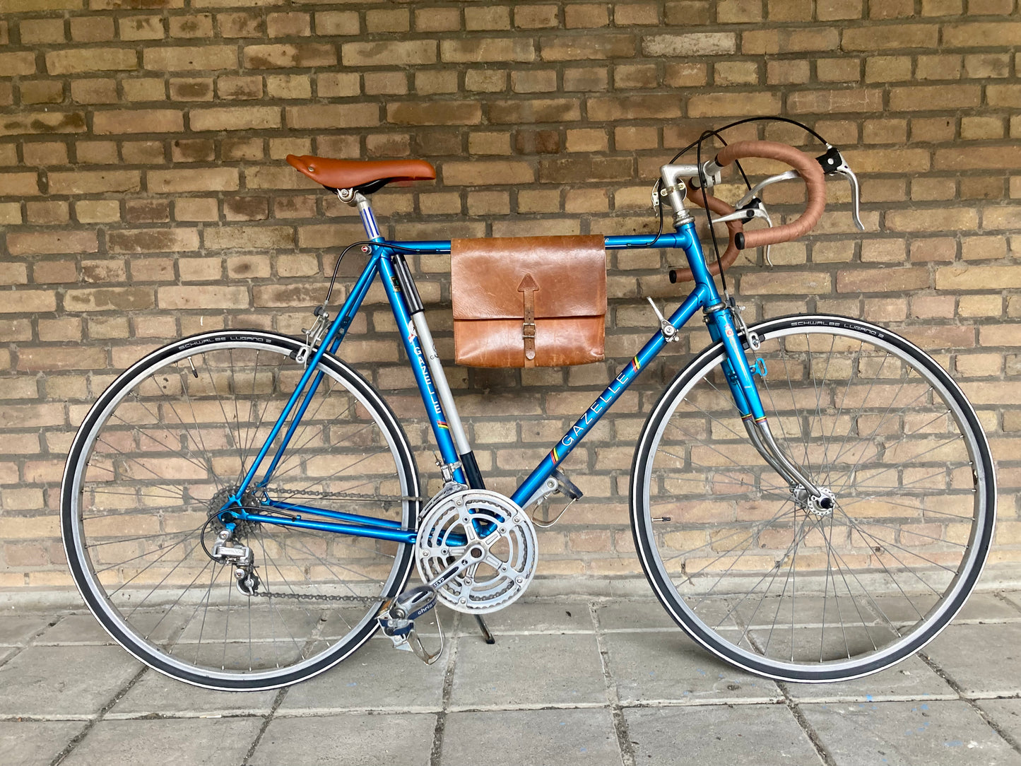 Gazelle Sprinter Race Reynolds 531 59cm Retro Bike Rotterdam