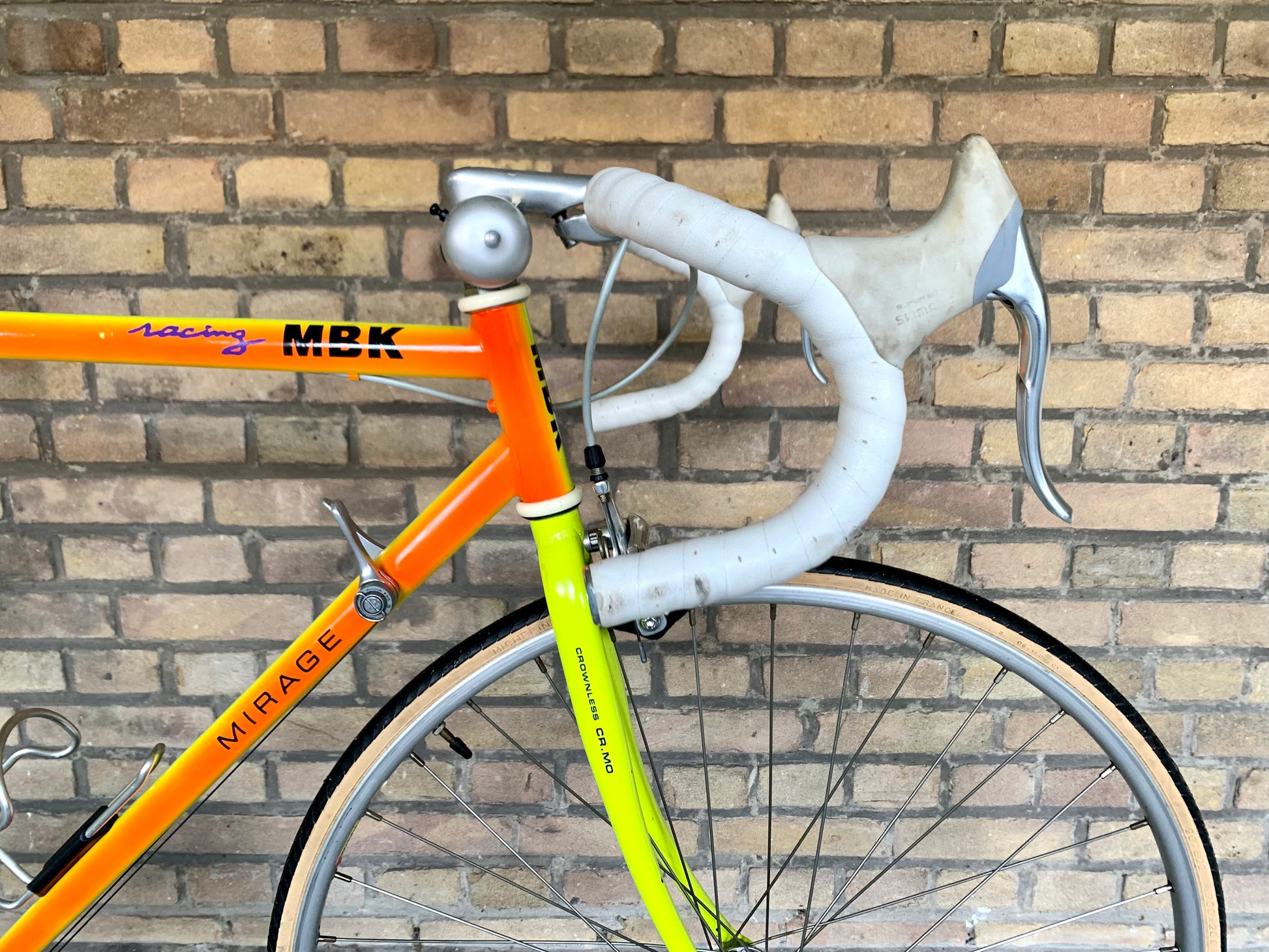 Motobecane Mirage 57cm Shimano RX100 – Retro Bike Rotterdam Motobecane Mirage 57cm Shimano RX100 – Retro Bike Rotterdam