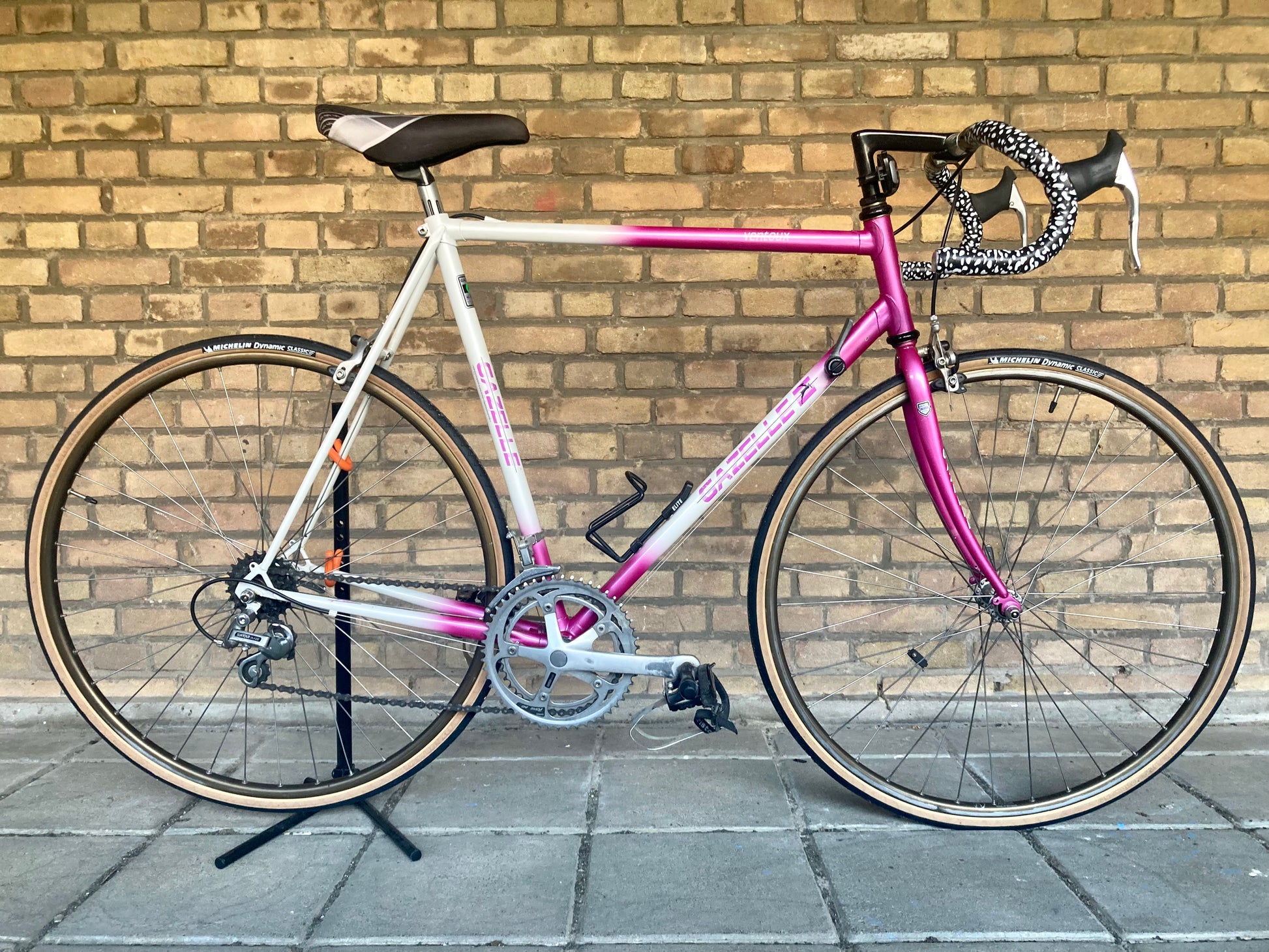 gazelle pink fahrrad Gazelle Ventoux Suntour Blaze 59cm refurbished vintage racing bicycle – Retro Bike Rotterdam
