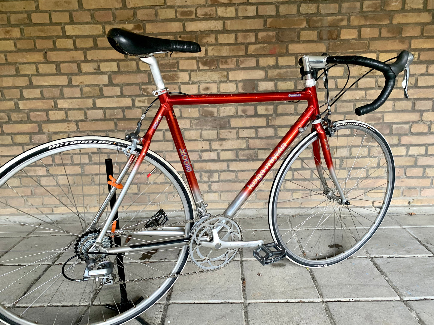 Ensemble cadre route KOGA MIYATA GENTSRACER AERO doré 1983 taille 56 Ensemble cadre route KOGA MIYATA GENTSRACER AERO doré 1983 taille 56