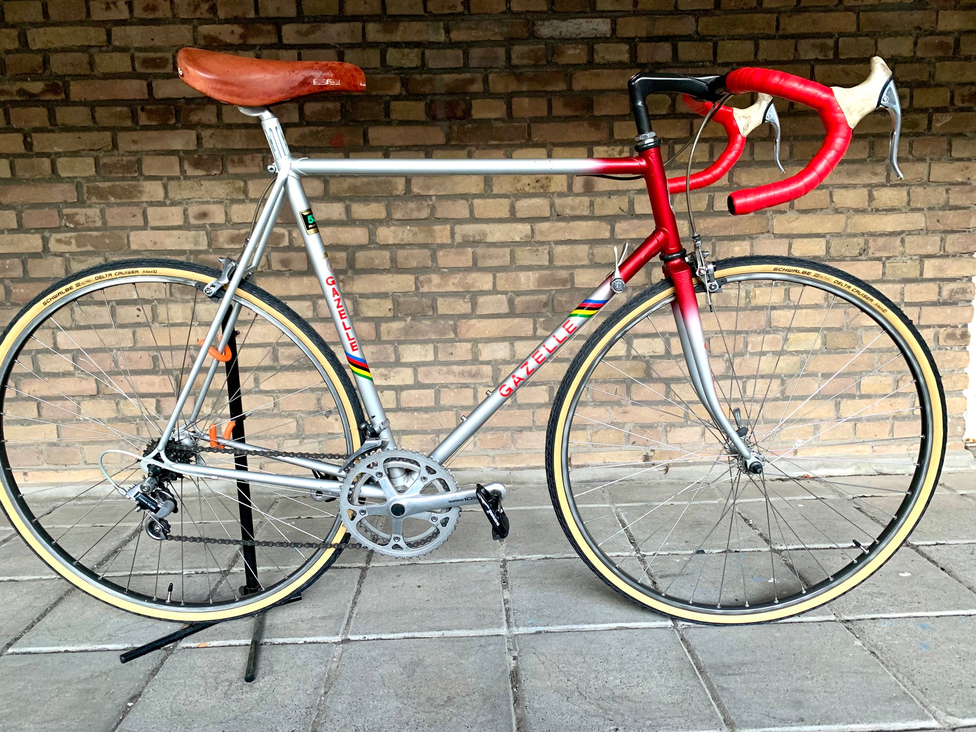 gazelle fahrrad retro Gazelle Race Trophy 60 cm Shimano 105 – Retro Bike Rotterdam