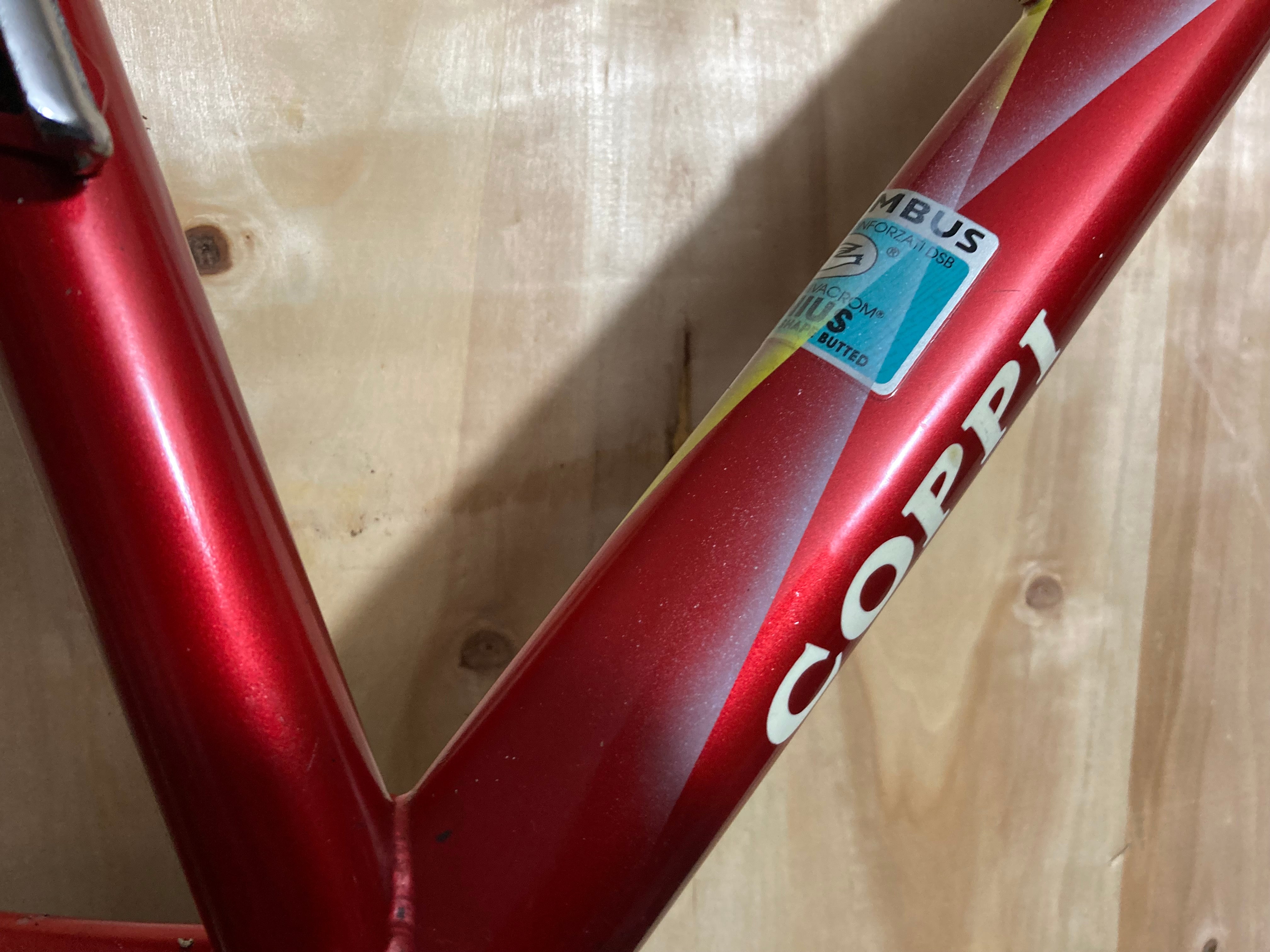 Fausto Coppi frameset Columbus Genius – Retro Bike Rotterdam