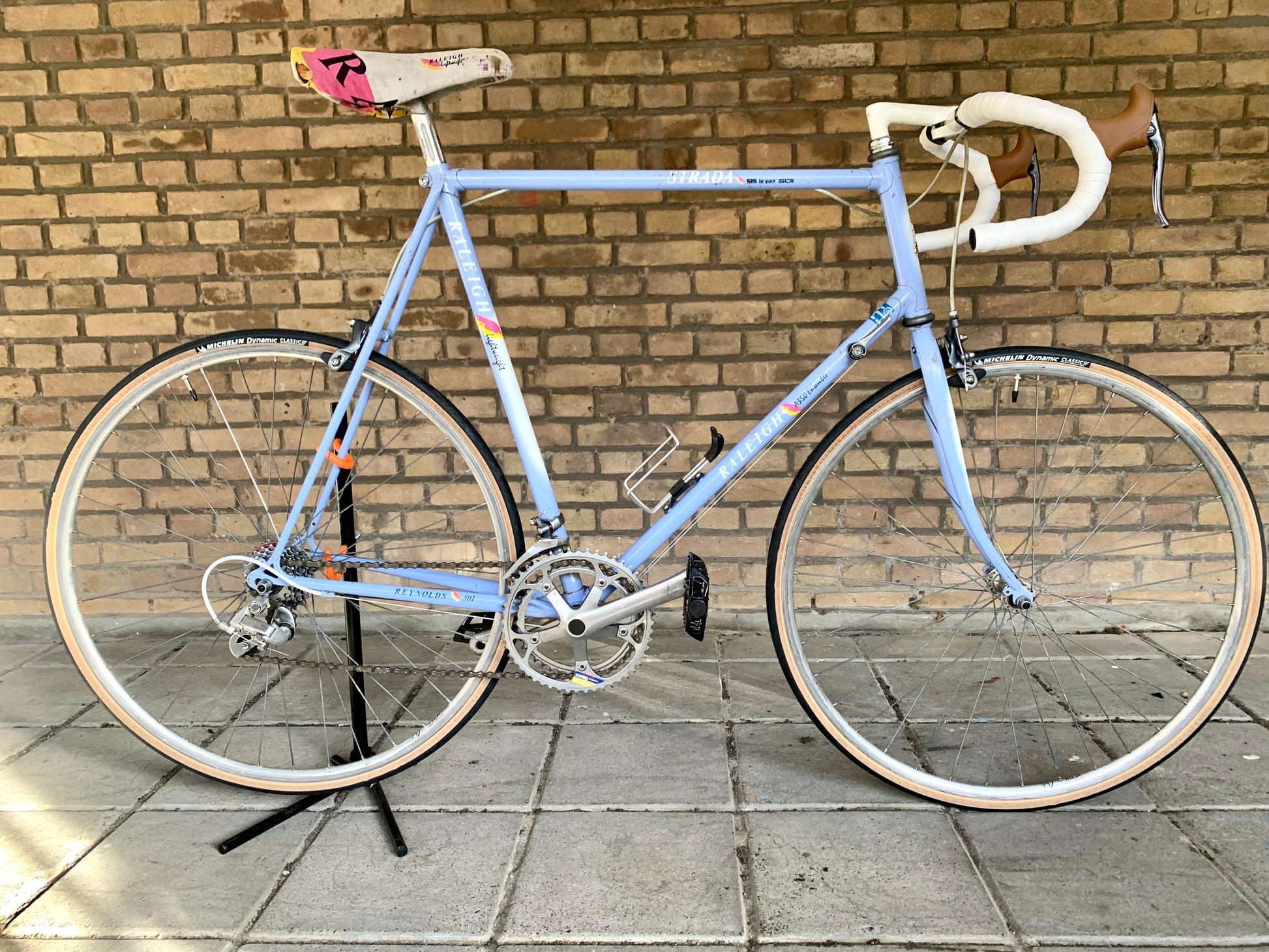 raleigh rennrad reynolds 501 1989 Raleigh Strada 62cm Reynolds 501 – Retro Bike Rotterdam